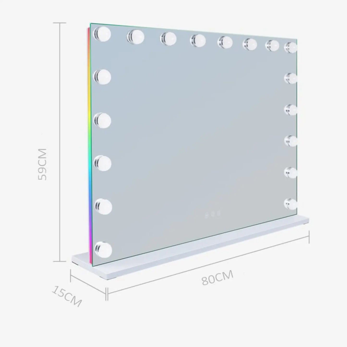Miroir Coiffeuse LED | Miroir RGB Hollywood - Miroir émoi - Miroir Coiffeuse LED