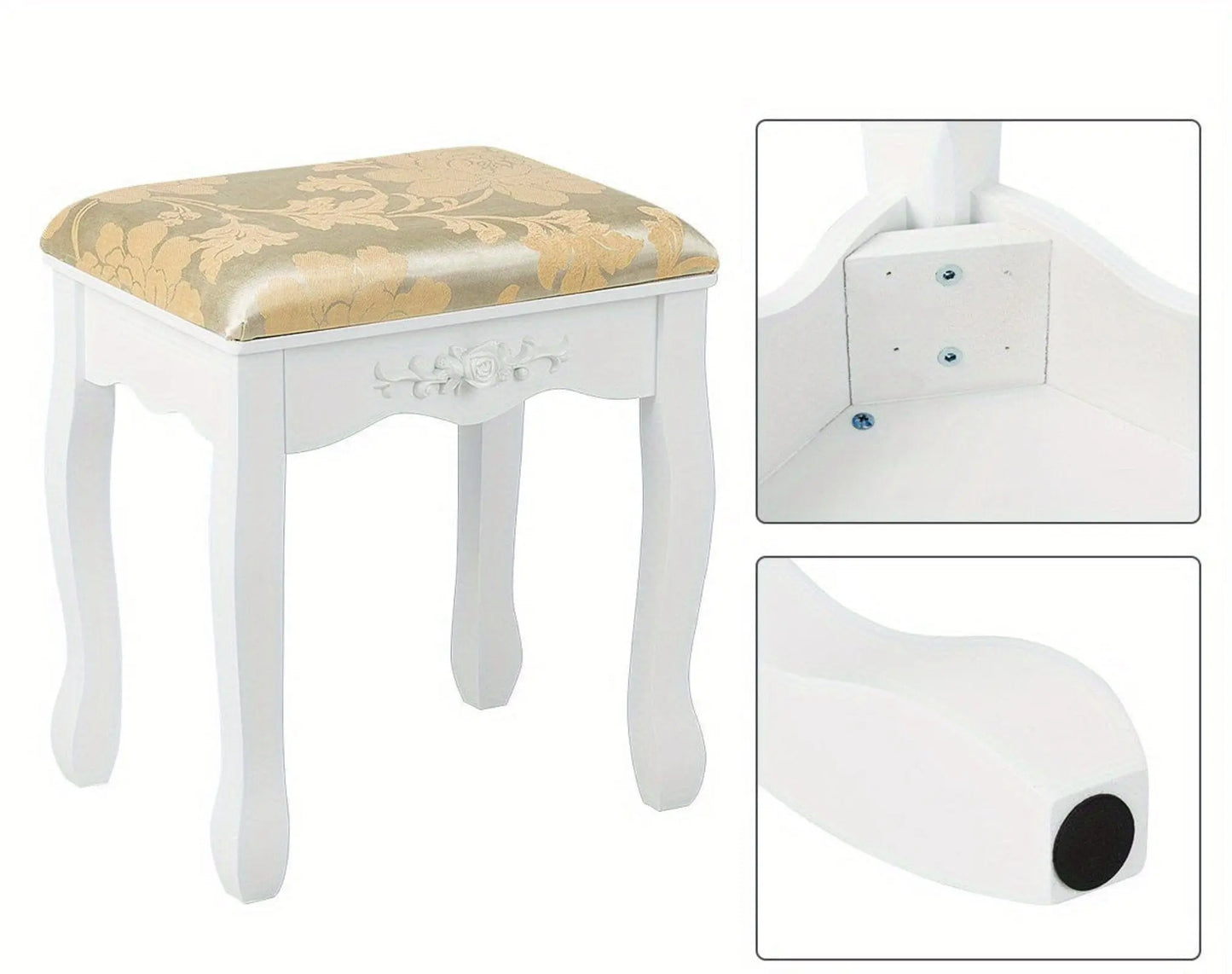 Coiffeuse | Ovale - Miroir émoi - Coiffeuse Ovale