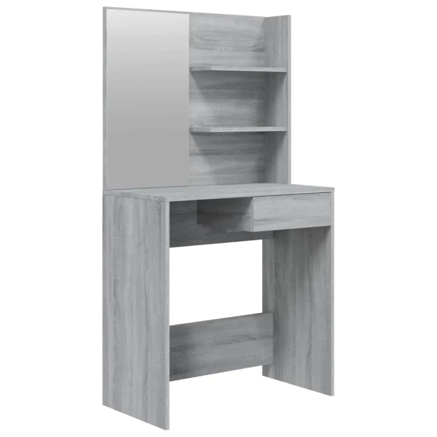 Coiffeuse | Simple Grise - Miroir émoi - Coiffeuse