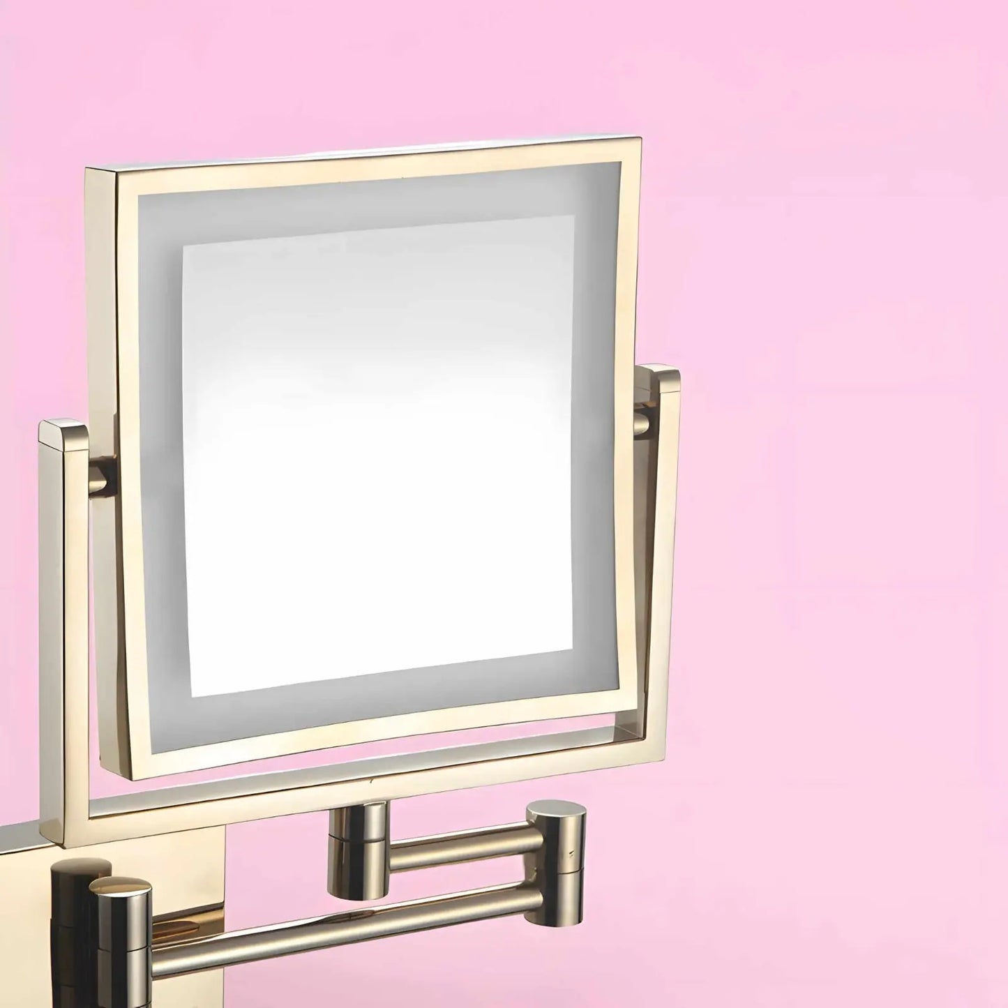 Miroir Grossissant LED | Mural Design Or - Miroir émoi - Miroir Grossissant