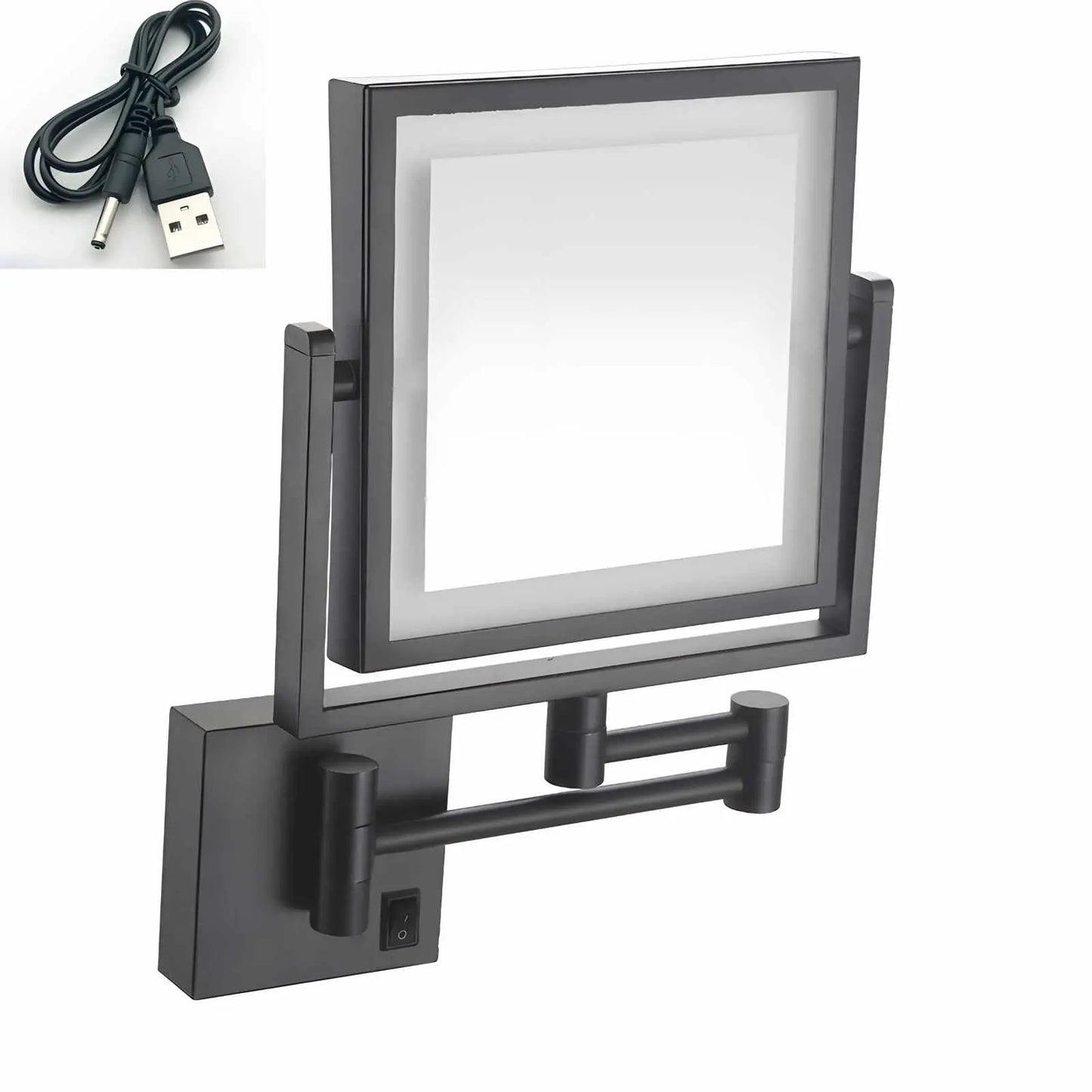 Miroir Grossissant LED | Mural Design Or - Miroir émoi - Miroir Grossissant