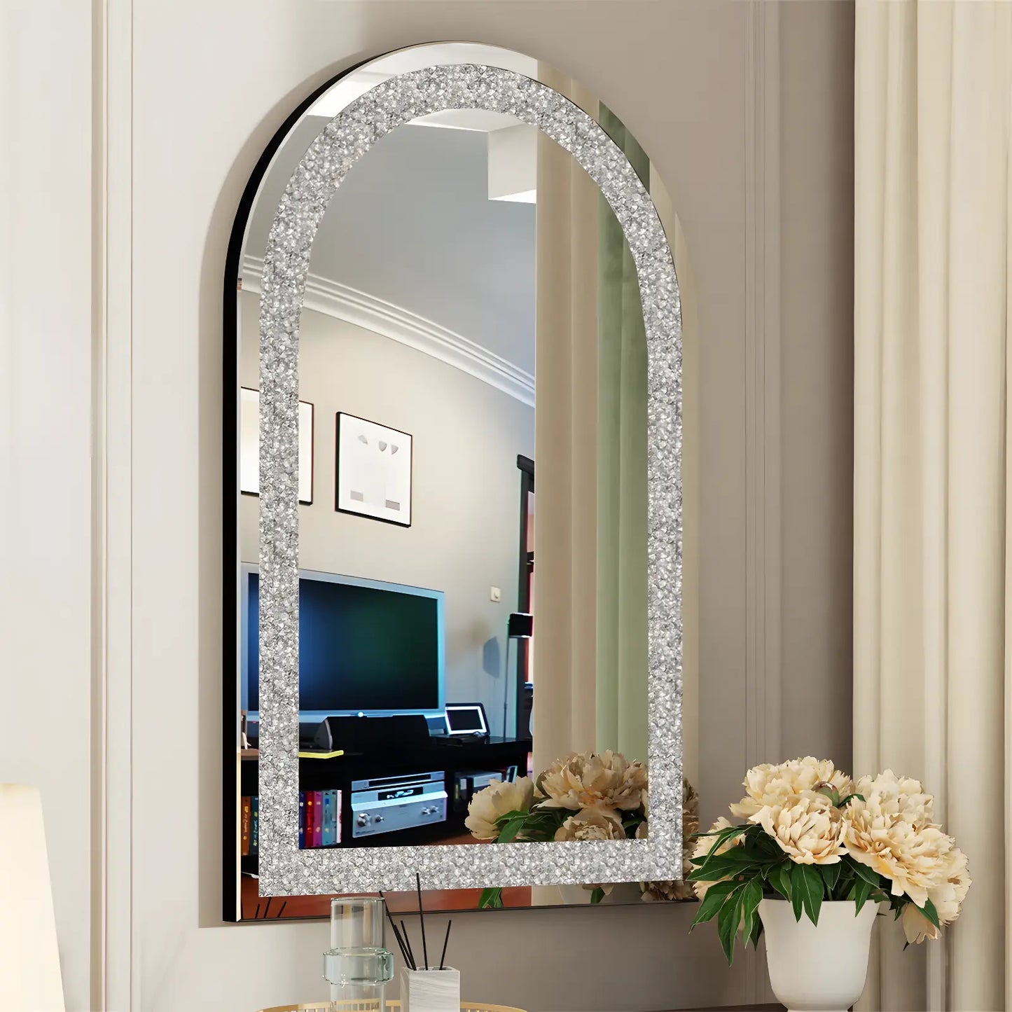 Miroir Mural Arche | Glamour - Miroir émoi - Miroir Mural Arche