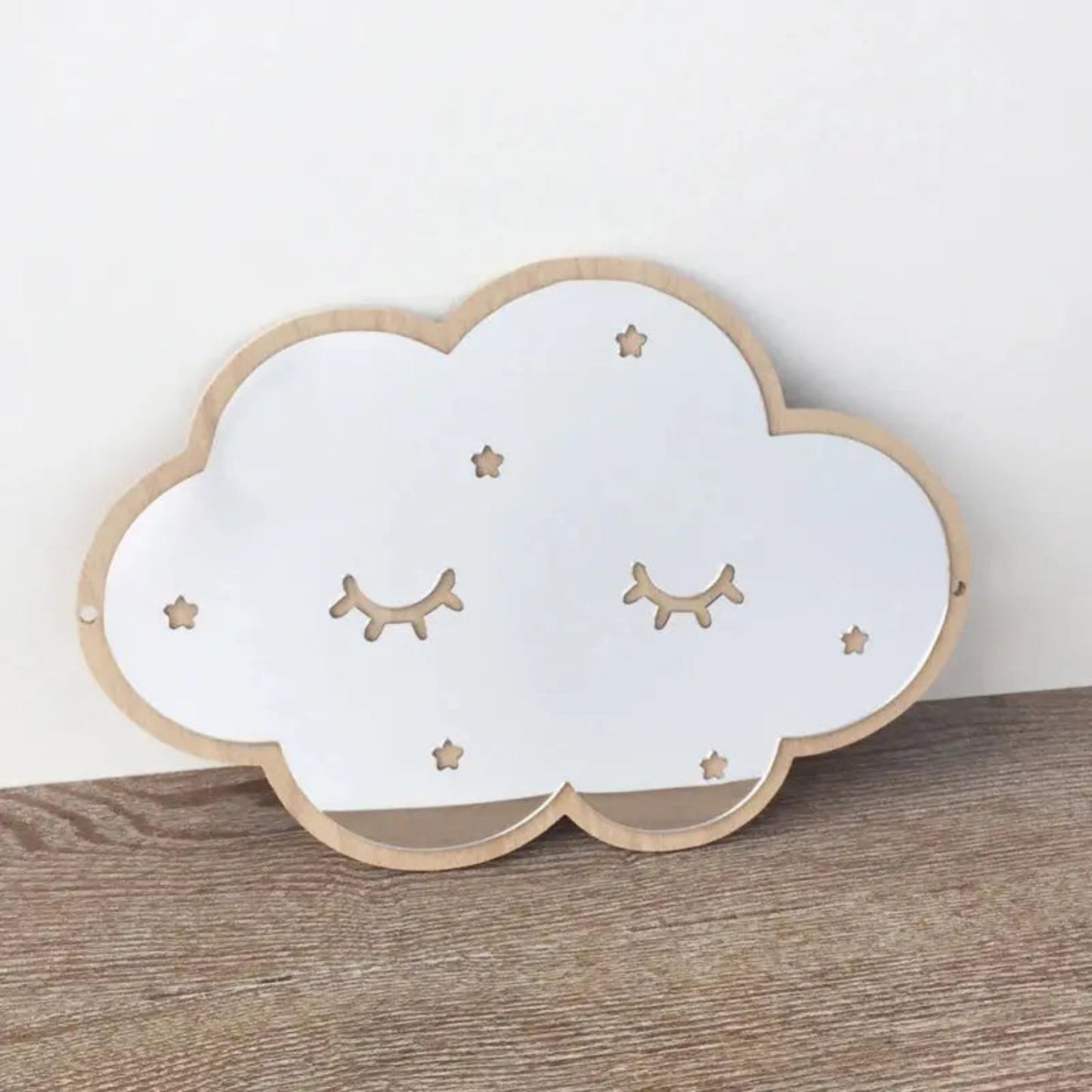 Miroir Mural Enfant | Visage Nuage Miroir émoi