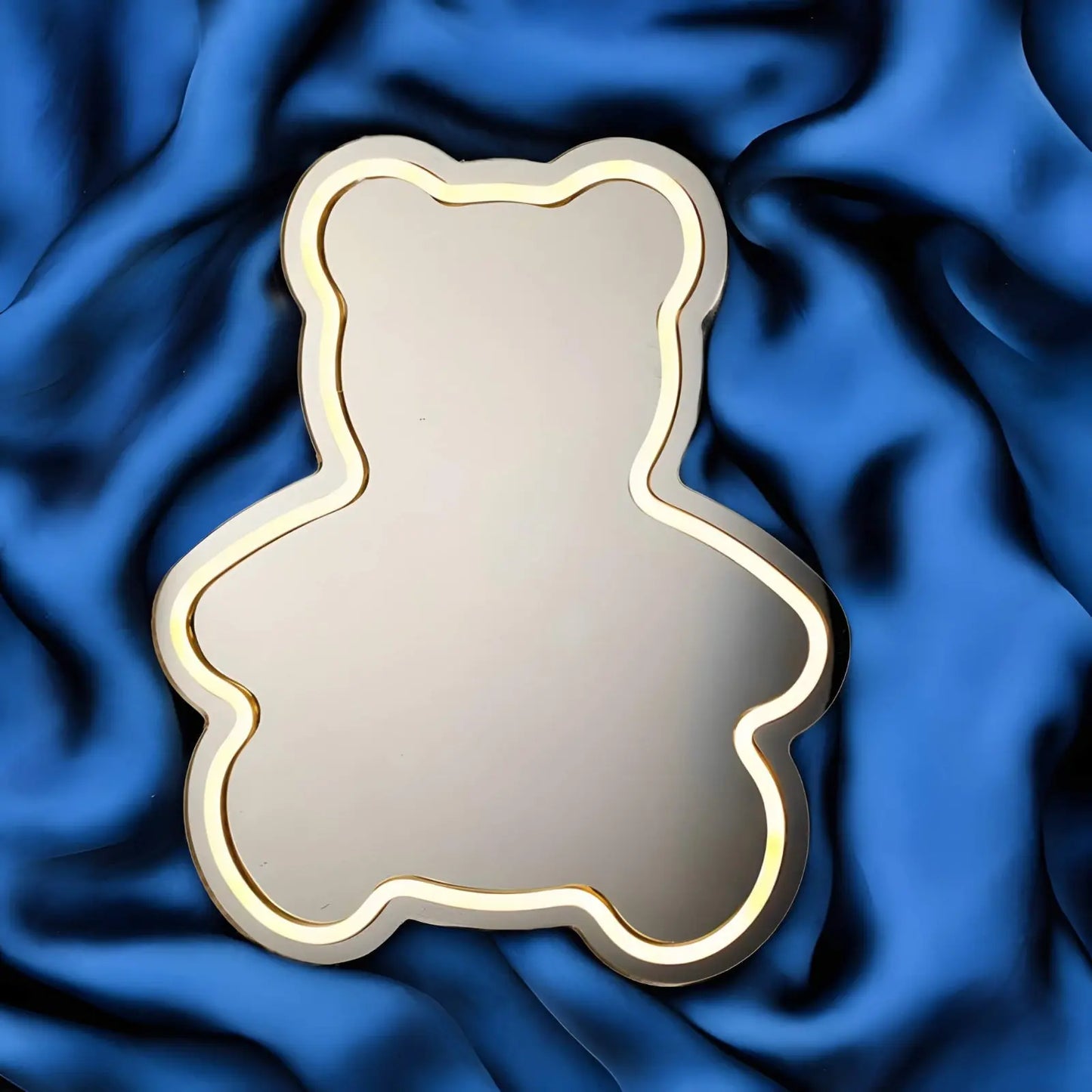 Miroir Mural Néon | Ourson - Miroir émoi - Miroir Mural