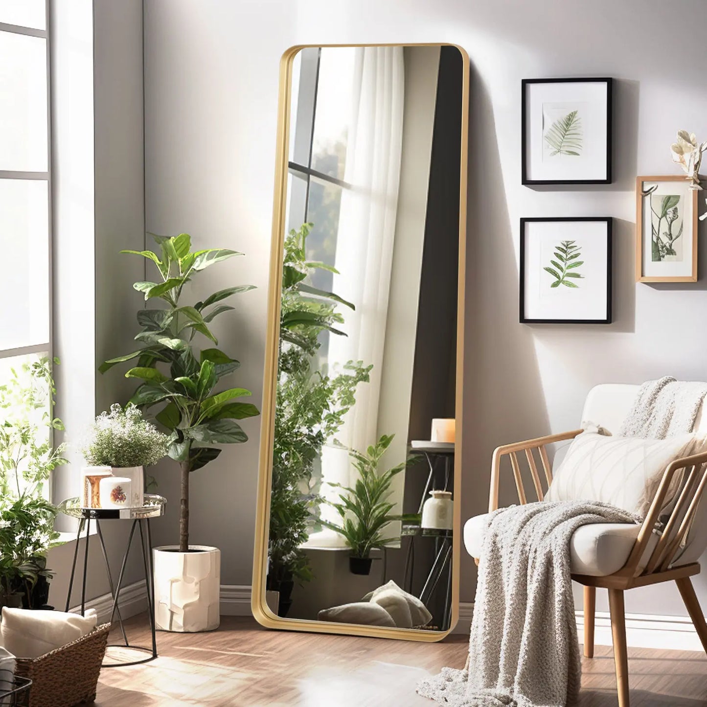 Miroir Mural Rectangulaire | Le Grand - Miroir émoi - Miroir Mural XL