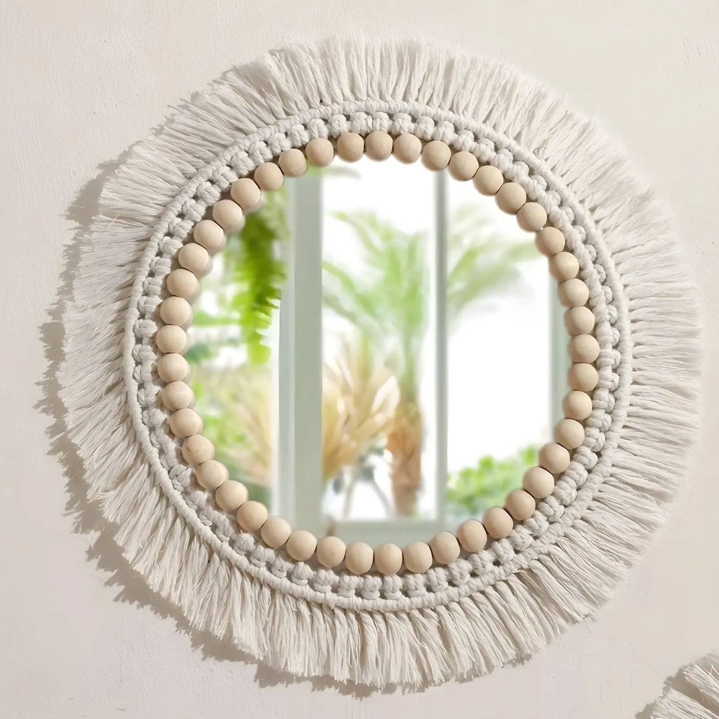 Miroir Mural Rond | Bohémien - Miroir émoi - Miroir Mural Bohémien
