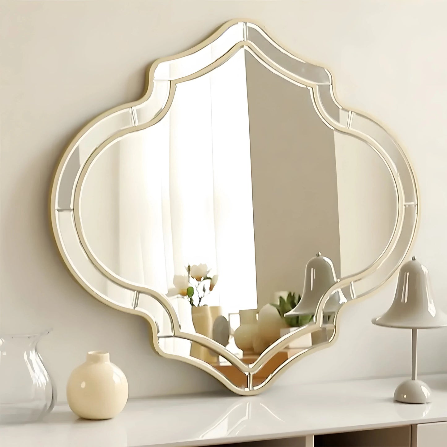 Miroir Mural | Arabesque Dorée Miroir émoi