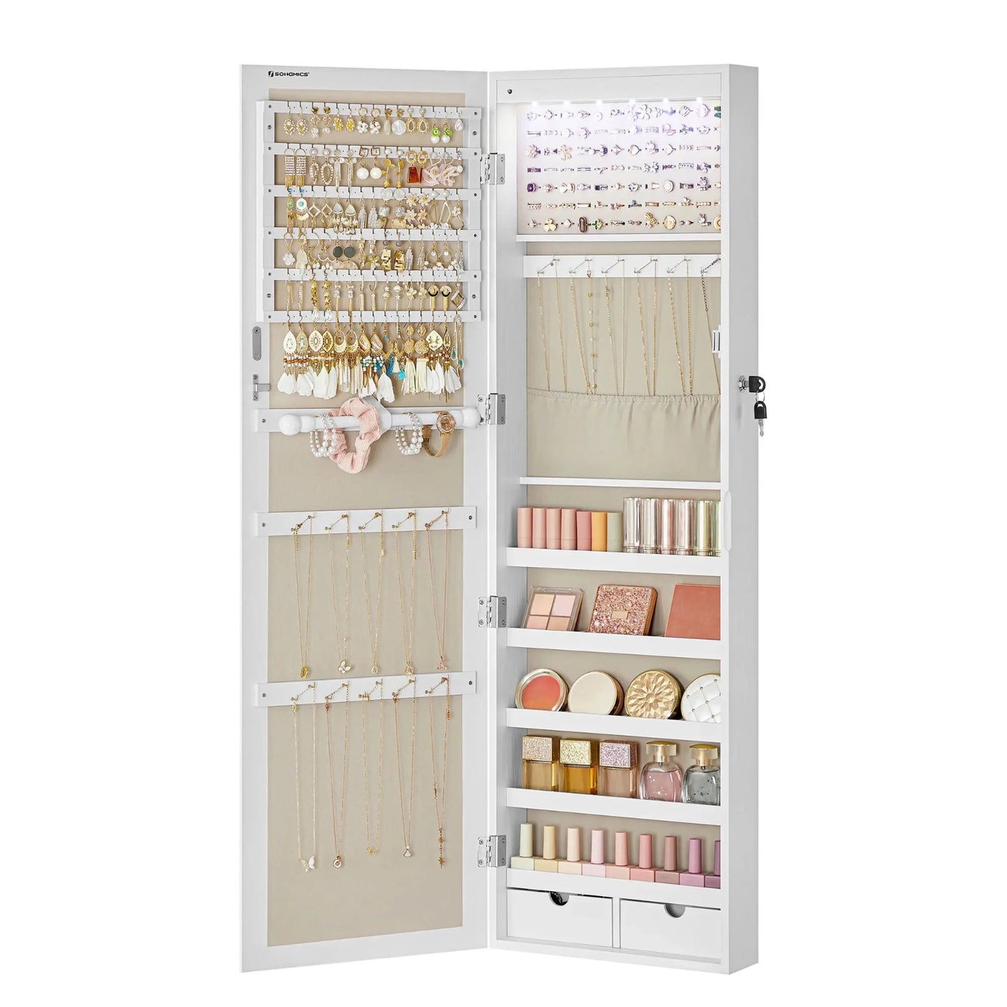 Miroir Mural | Armoire à Bijoux Miroir émoi