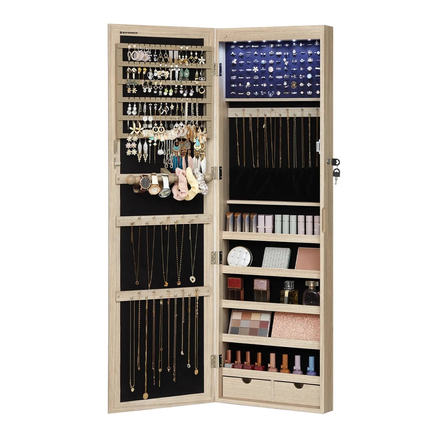 Miroir Mural | Armoire à Bijoux Miroir émoi