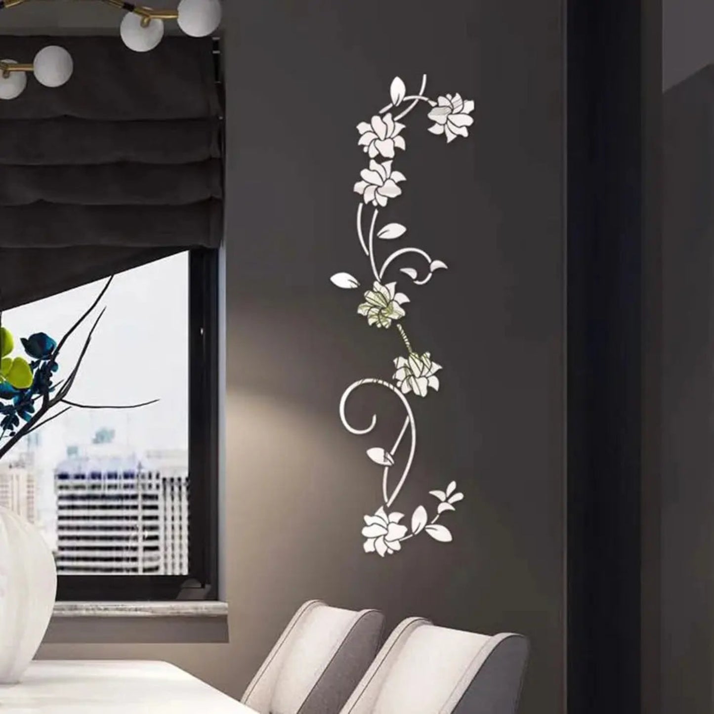 Miroir Mural | Compo Florale Miroir émoi