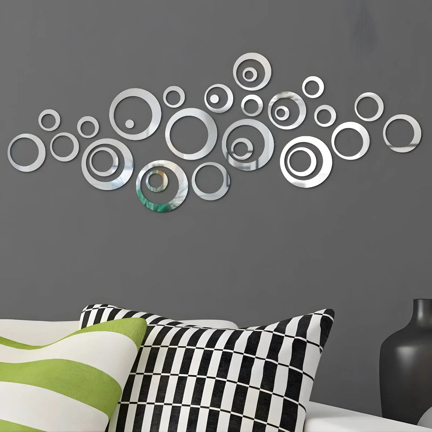 Miroir Mural | Lot Original - Miroir émoi - Miroir Mural Décoratif