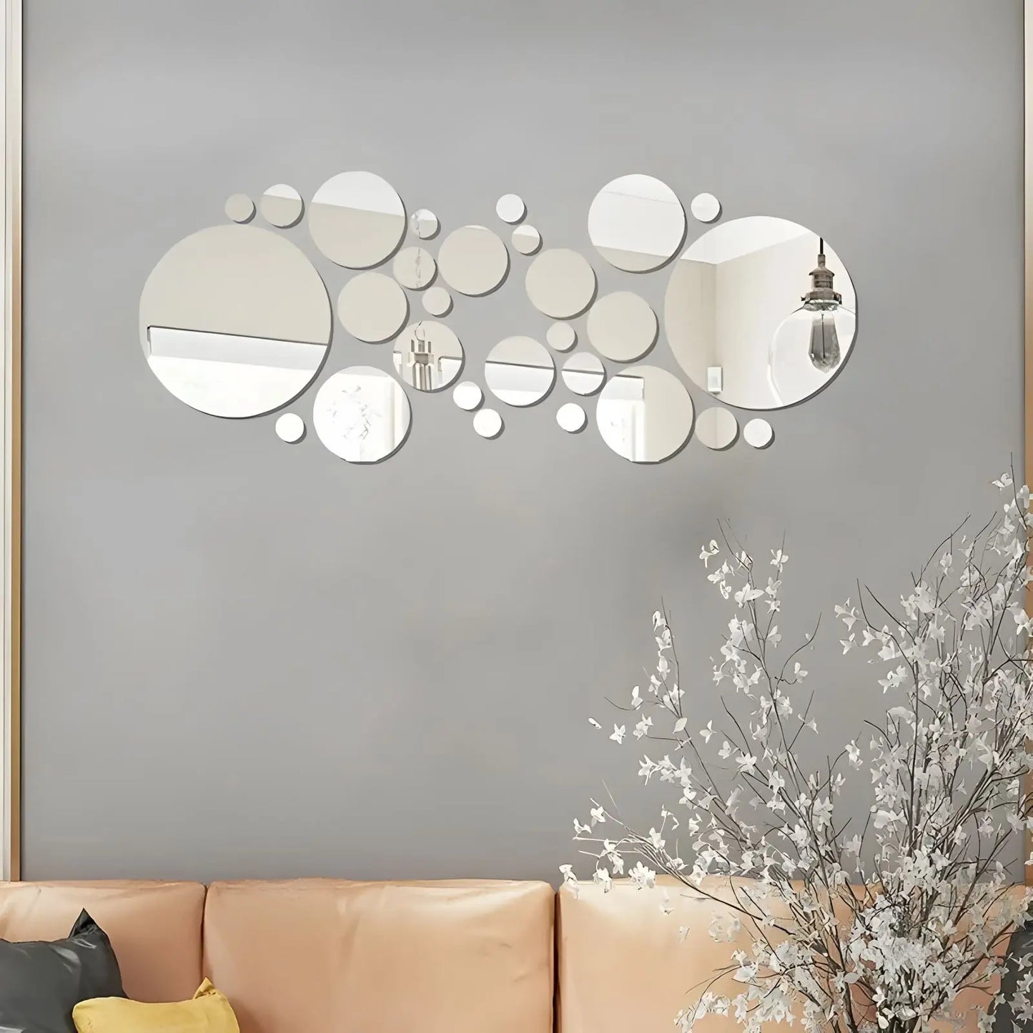 Miroir Mural | Lot Original - Miroir émoi - Miroir Mural Décoratif