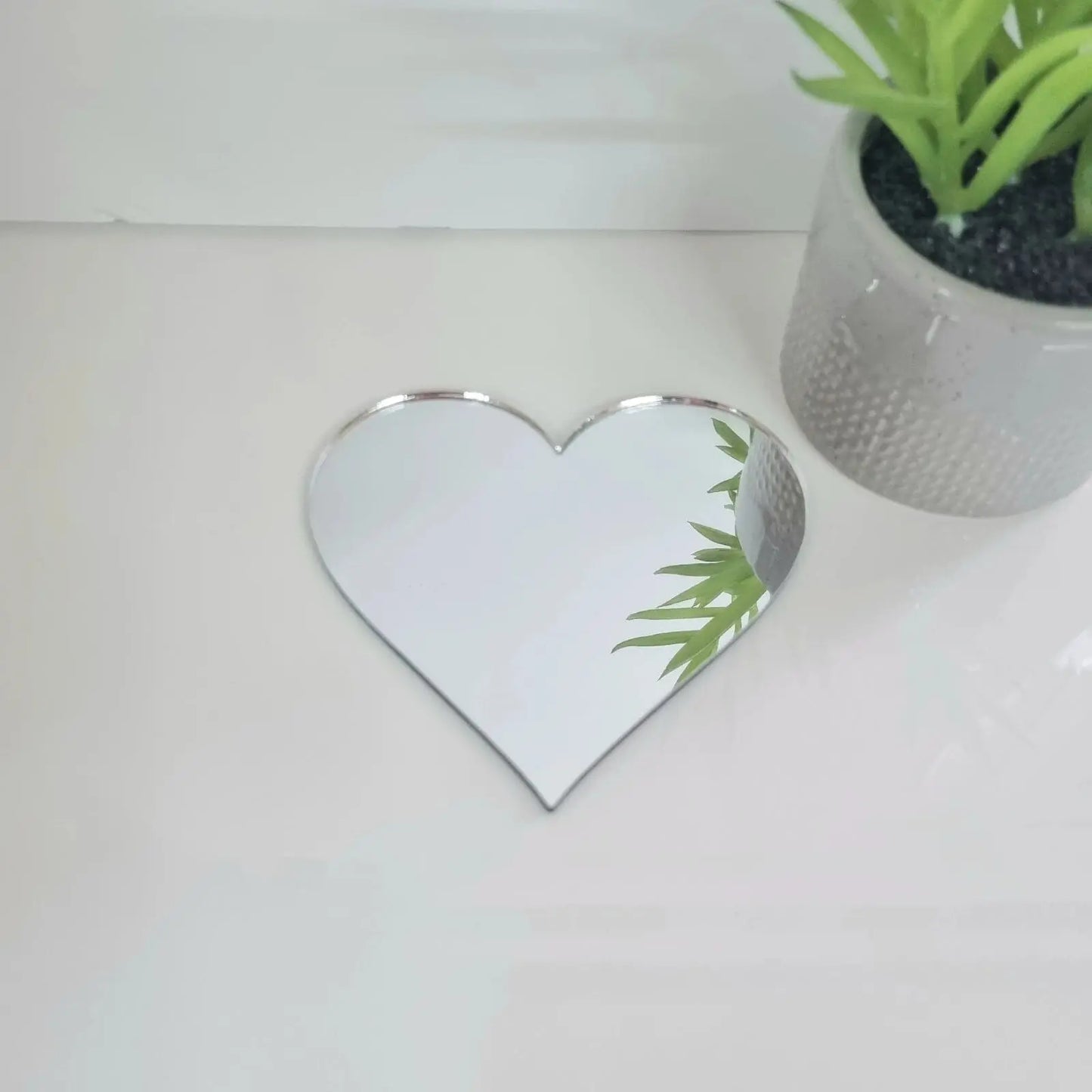 Miroir Mural | Lot de Cœurs - Miroir émoi - Miroir Mural Décoratif