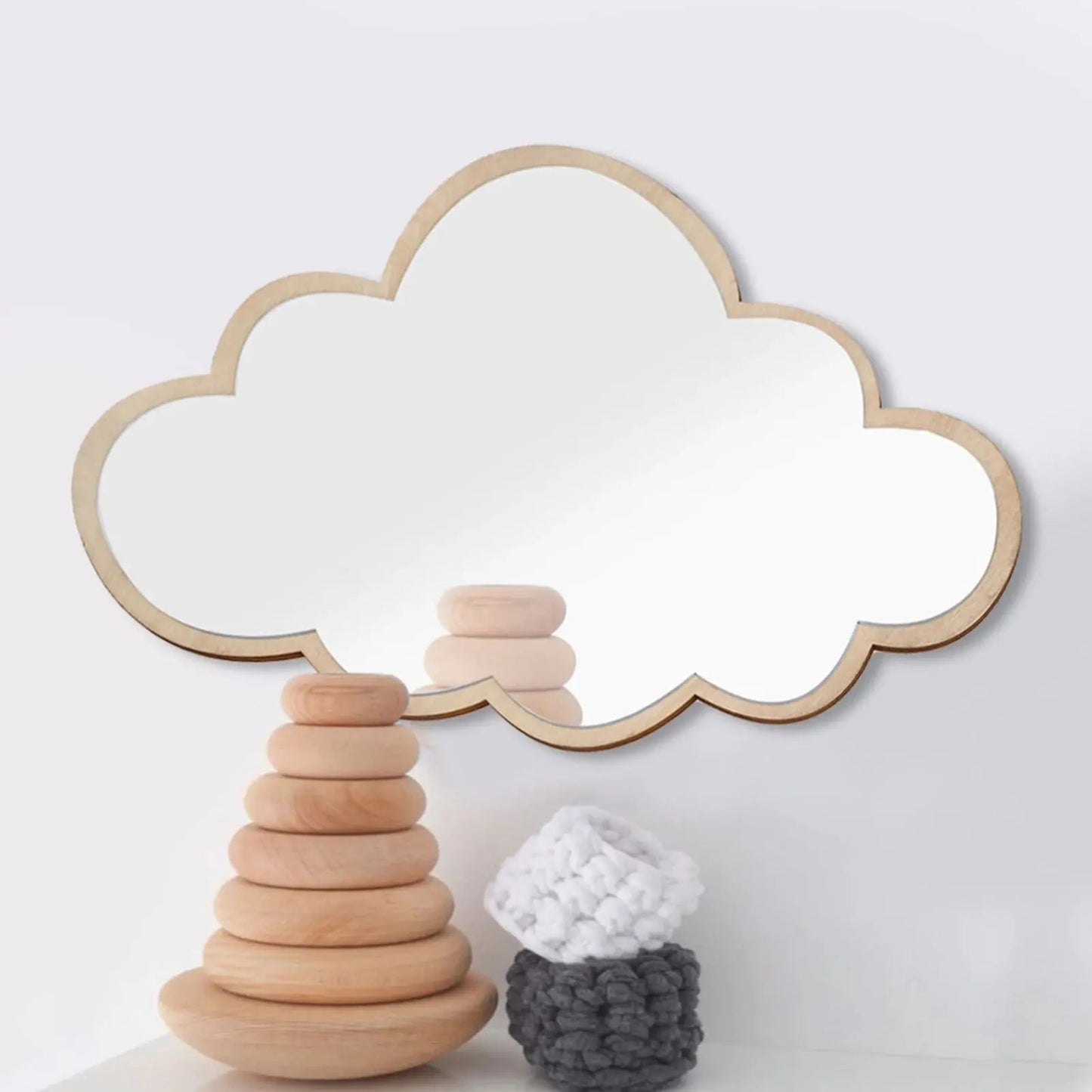Miroir Organique | Nuage Enfant Miroir émoi