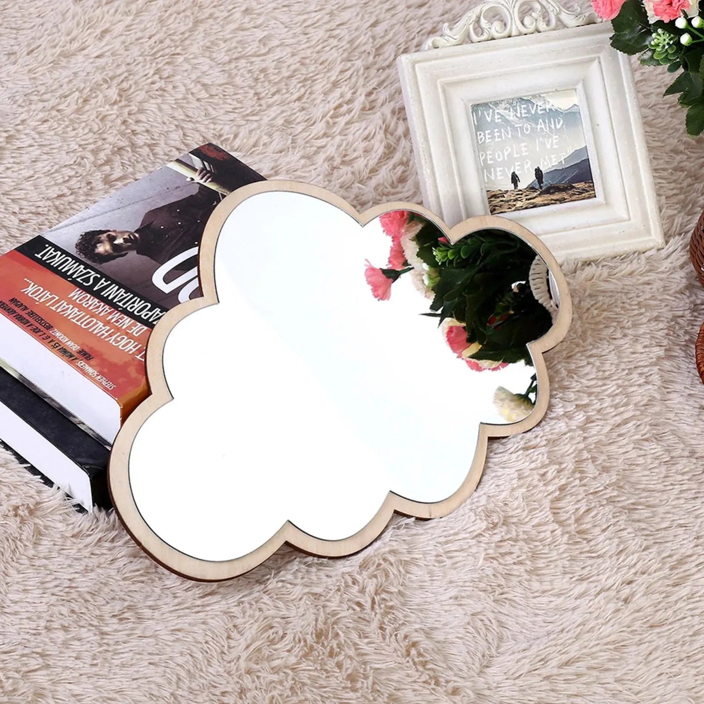 Miroir Organique | Nuage Enfant Miroir émoi