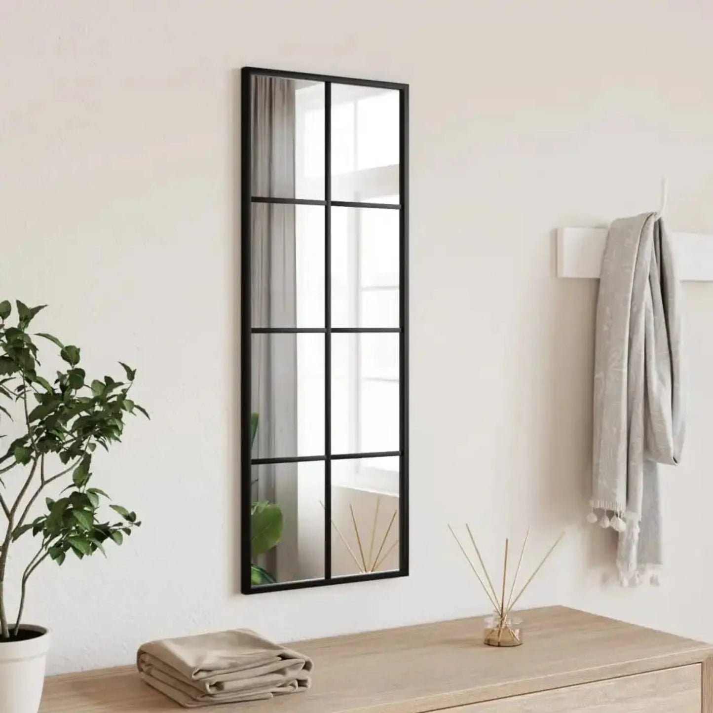 Miroir Rectangulaire | Allongé Métal Miroir émoi