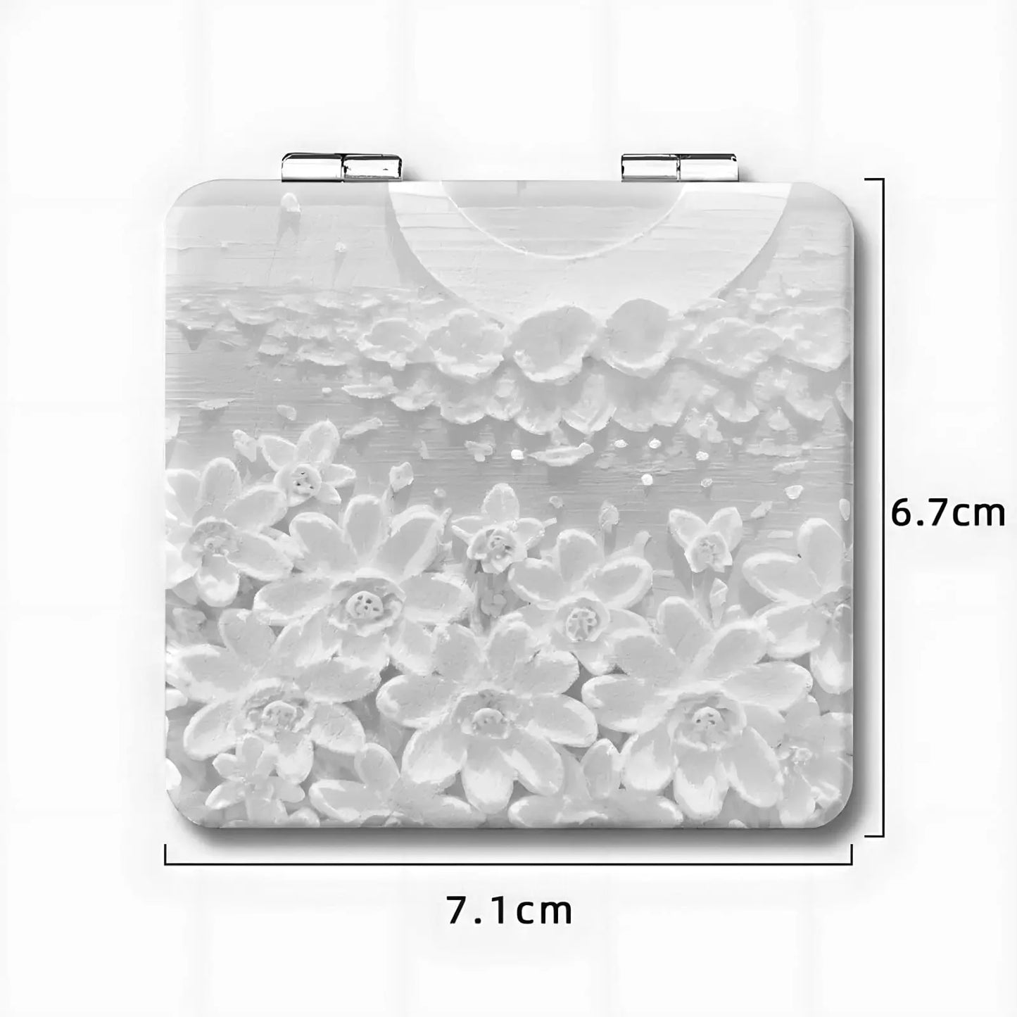 Miroir de Poche | Petites Fleurs - Miroir émoi - Miroir de Poche Peinture