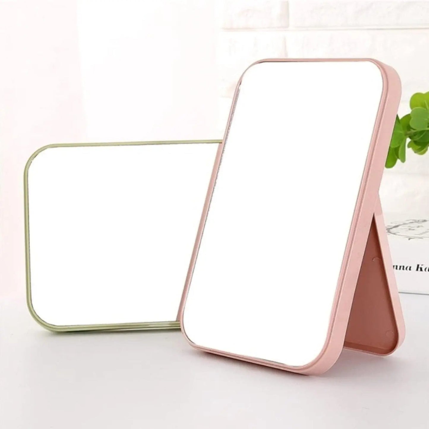 Miroir de Poche | Rectangulaire - Miroir émoi - Miroir de Poche à Pied