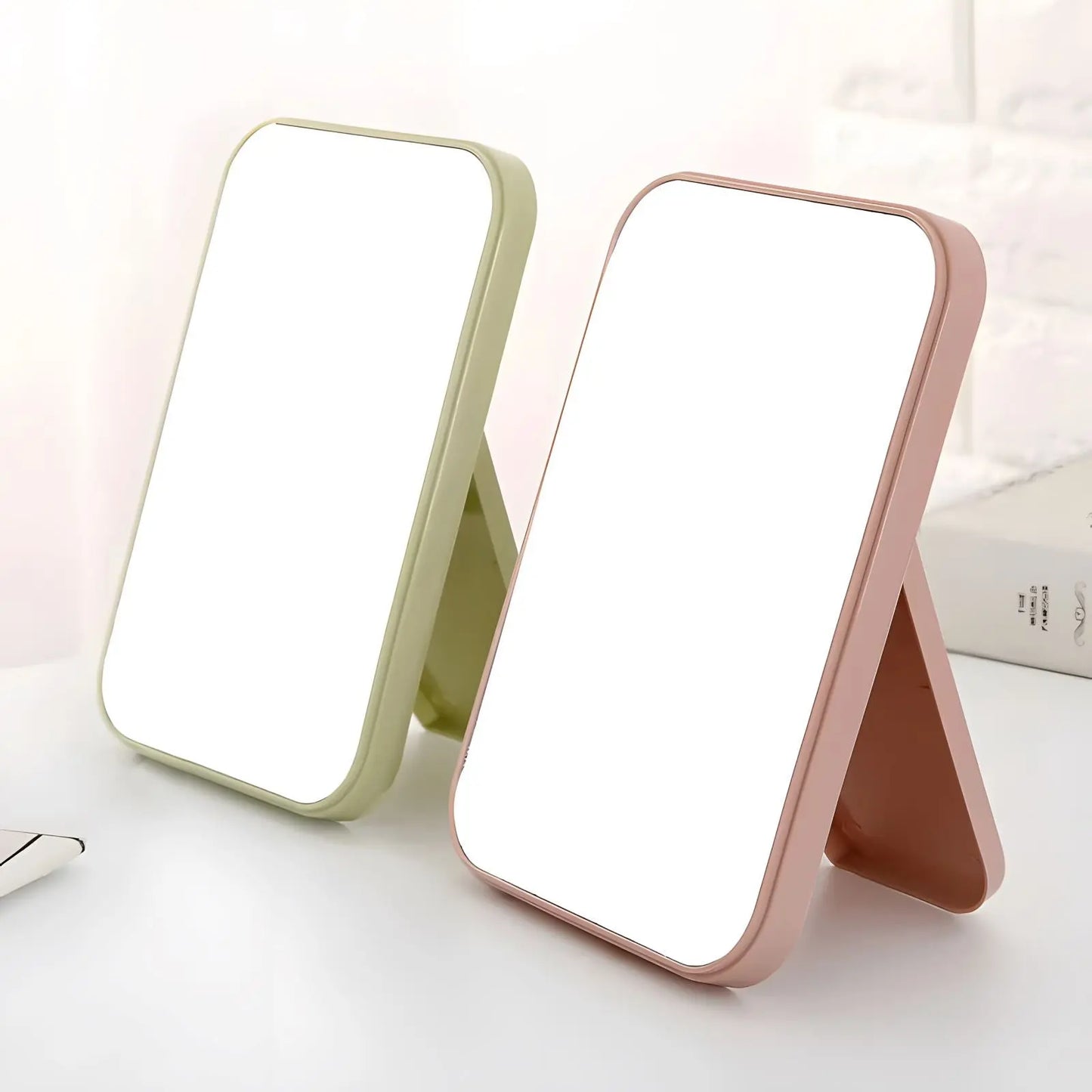 Miroir de Poche | Rectangulaire - Miroir émoi - Miroir de Poche à Pied