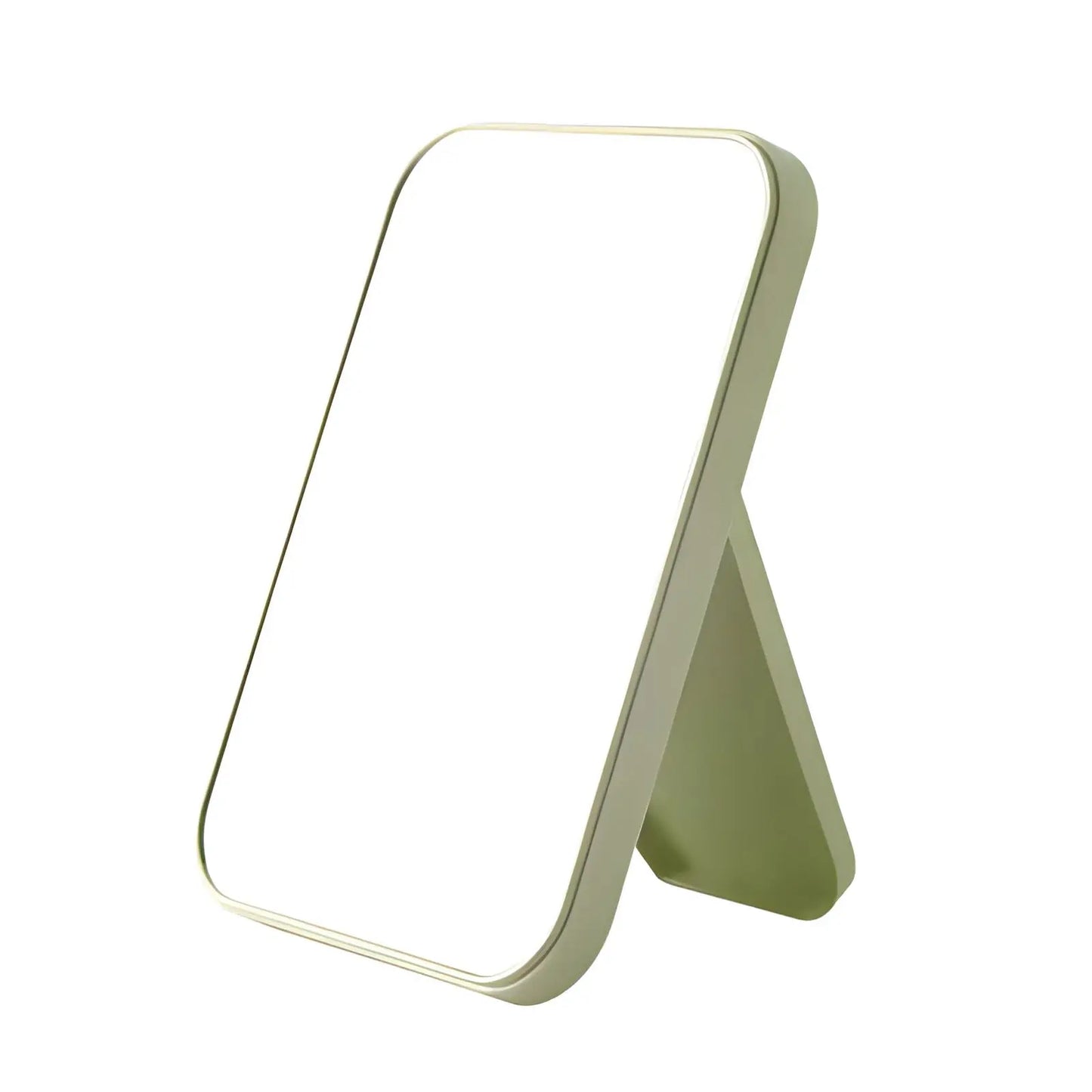 Miroir de Poche | Rectangulaire - Miroir émoi - Miroir de Poche à Pied Vert
