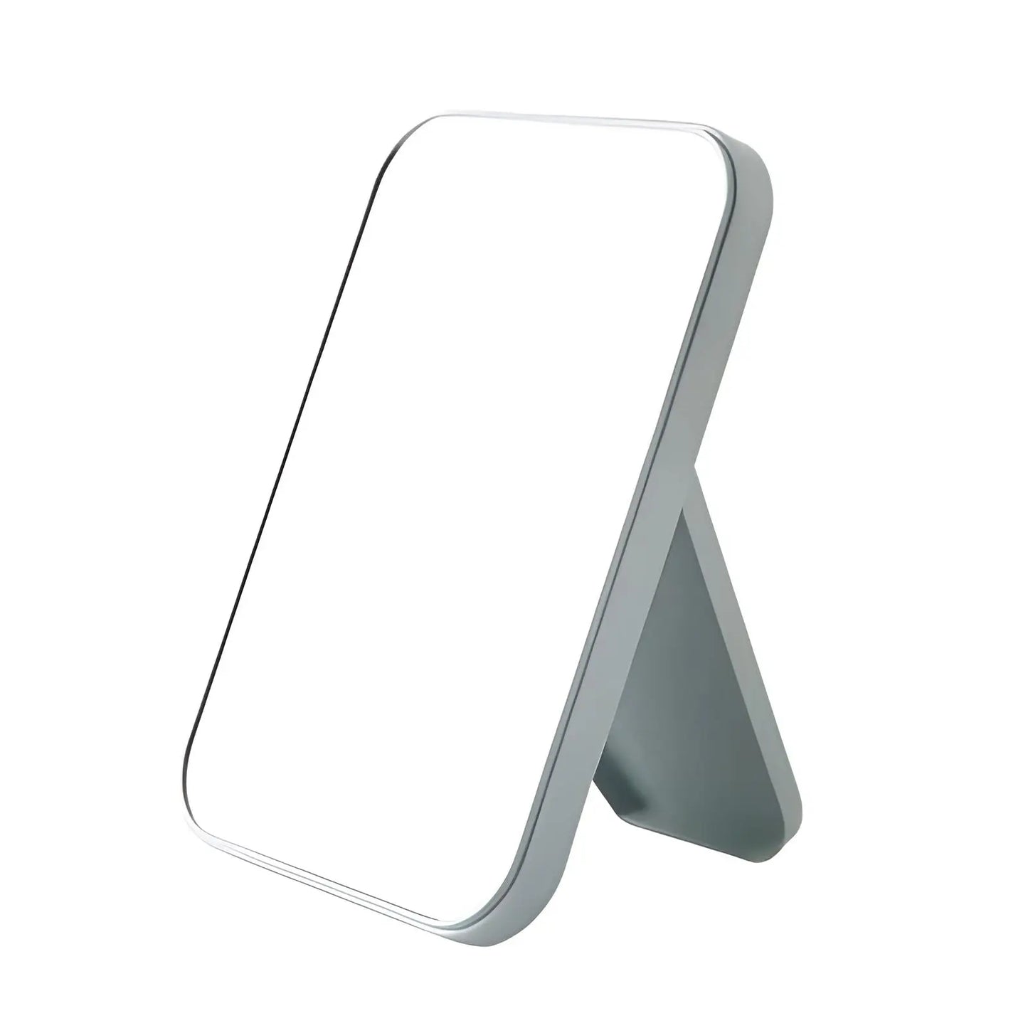 Miroir de Poche | Rectangulaire - Miroir émoi - Miroir de Poche à Pied Bleu