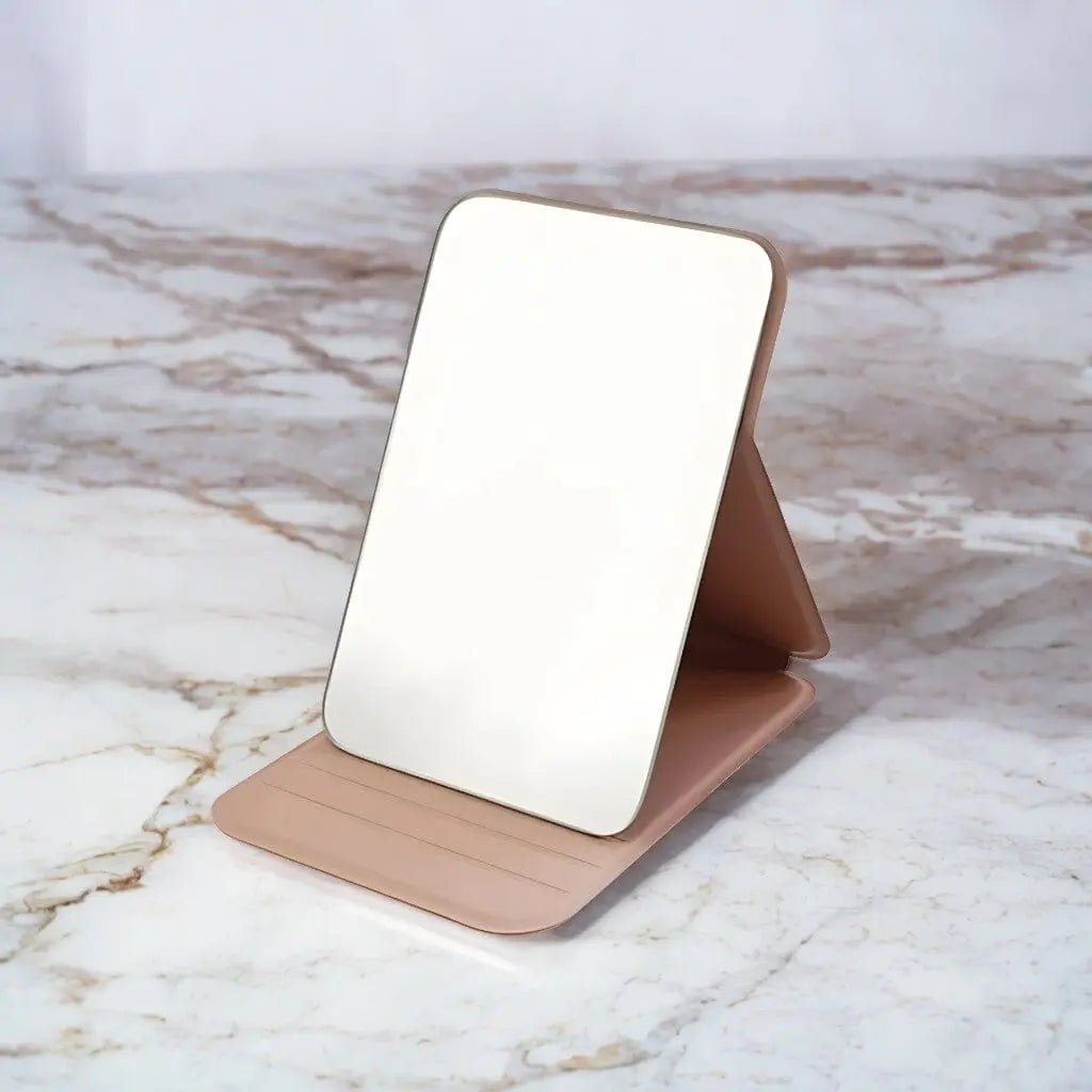 Miroir de Poche | Rectangulaire avec Protection - Miroir émoi - Miroir de Poche à Protection