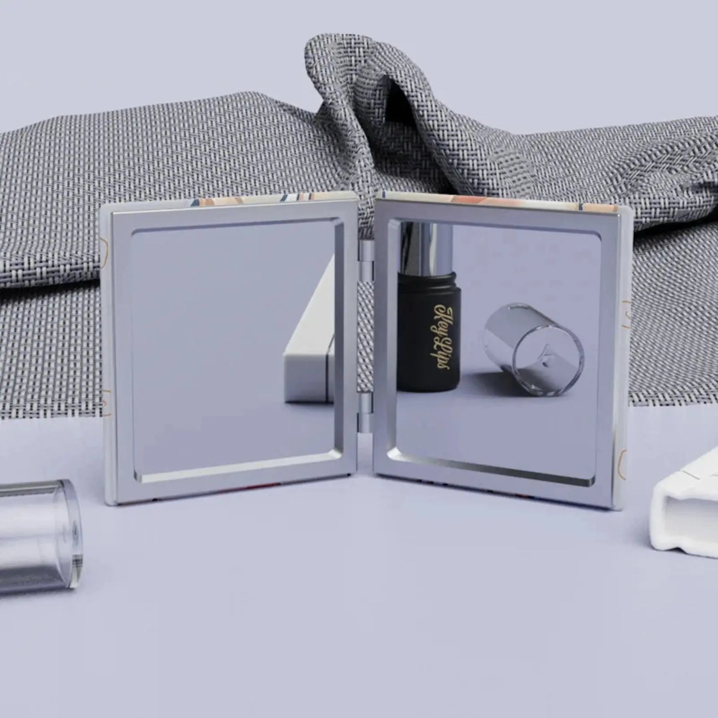 Miroir de Poche | Requin Kawaï - Miroir émoi - Miroir de Poche Mignon