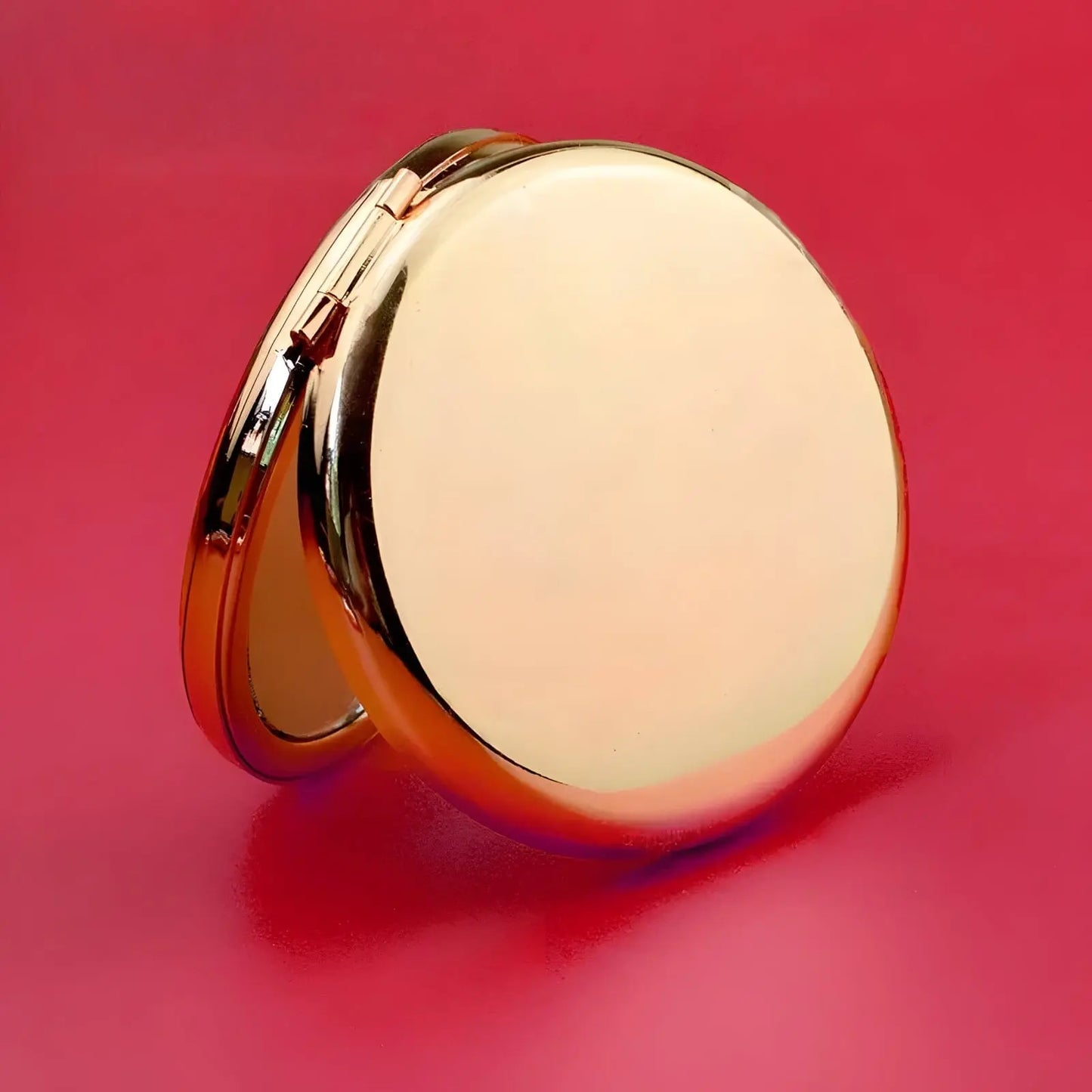 Miroir de Poche | Rond Uni - Miroir émoi - Miroir de Poche Rond