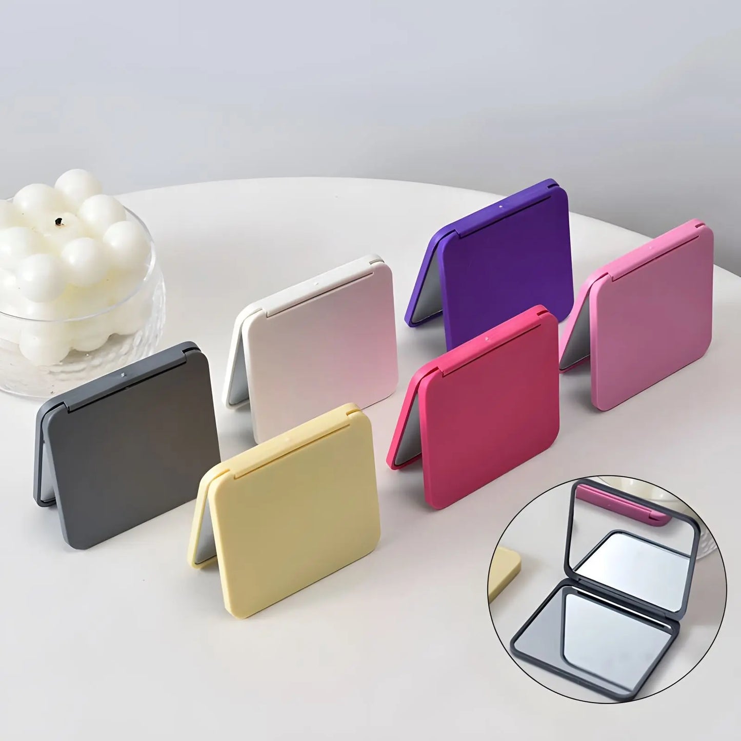 Miroir de Poche | Simplicité - Miroir émoi - Miroir de Poche