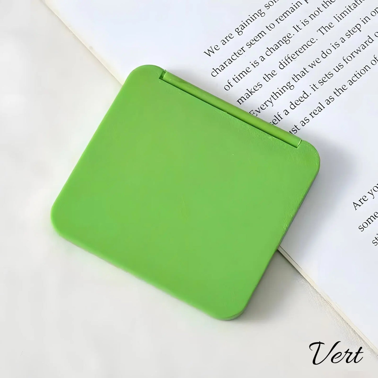 Miroir de Poche | Simplicité - Miroir émoi - Miroir de Poche Vert
