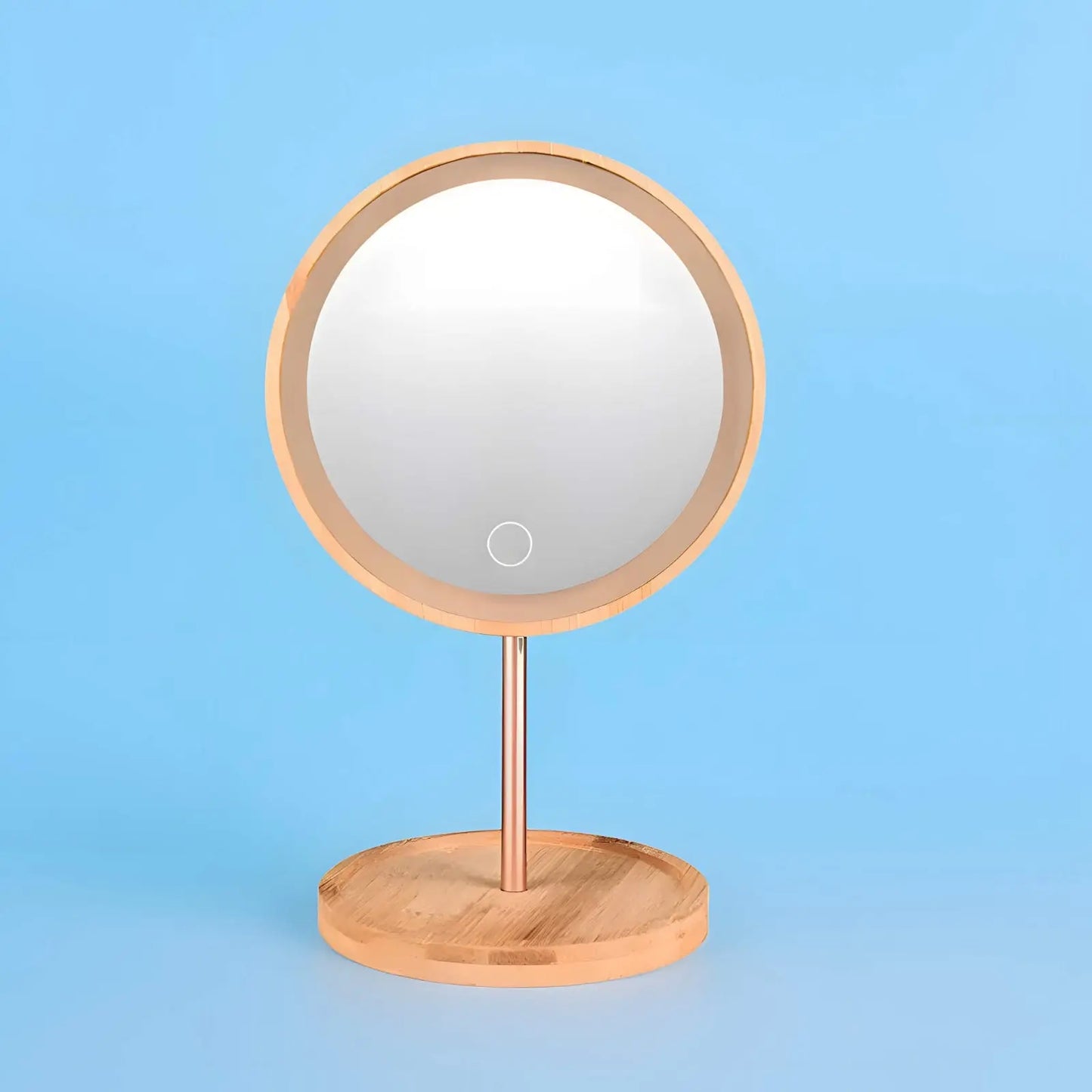 Miroir sur Pied | Bois LED - Miroir émoi - Miroir sur Pied LED