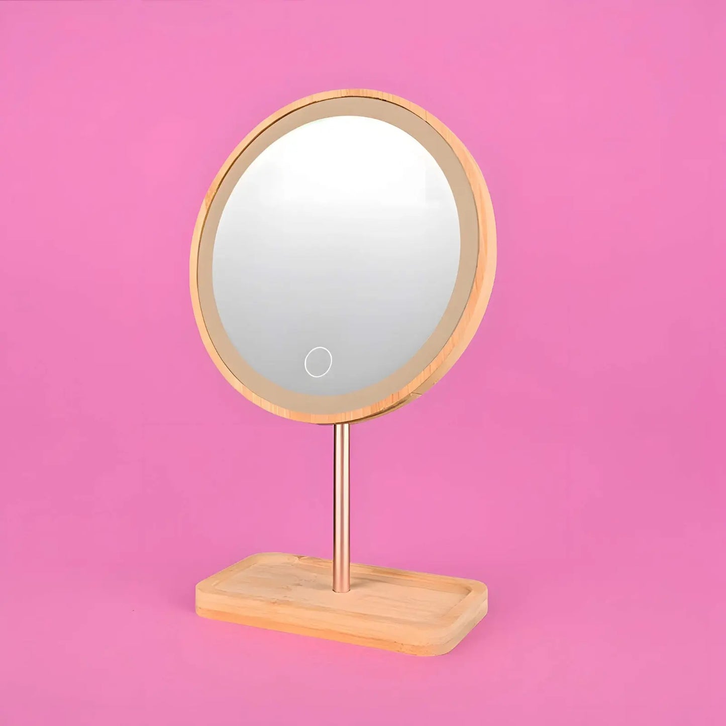 Miroir sur Pied | Bois LED - Miroir émoi - Miroir sur Pied LED