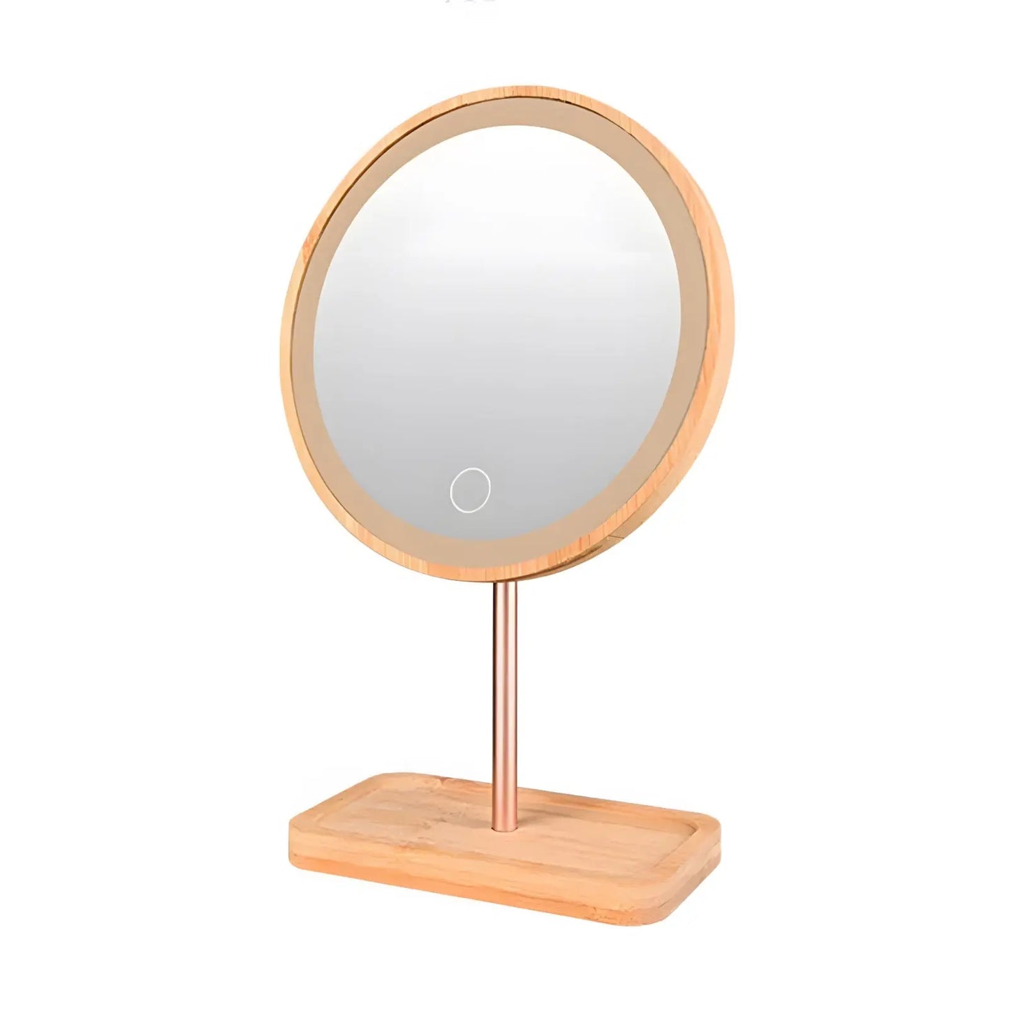 Miroir sur Pied | Bois LED - Miroir émoi - Miroir sur Pied LED