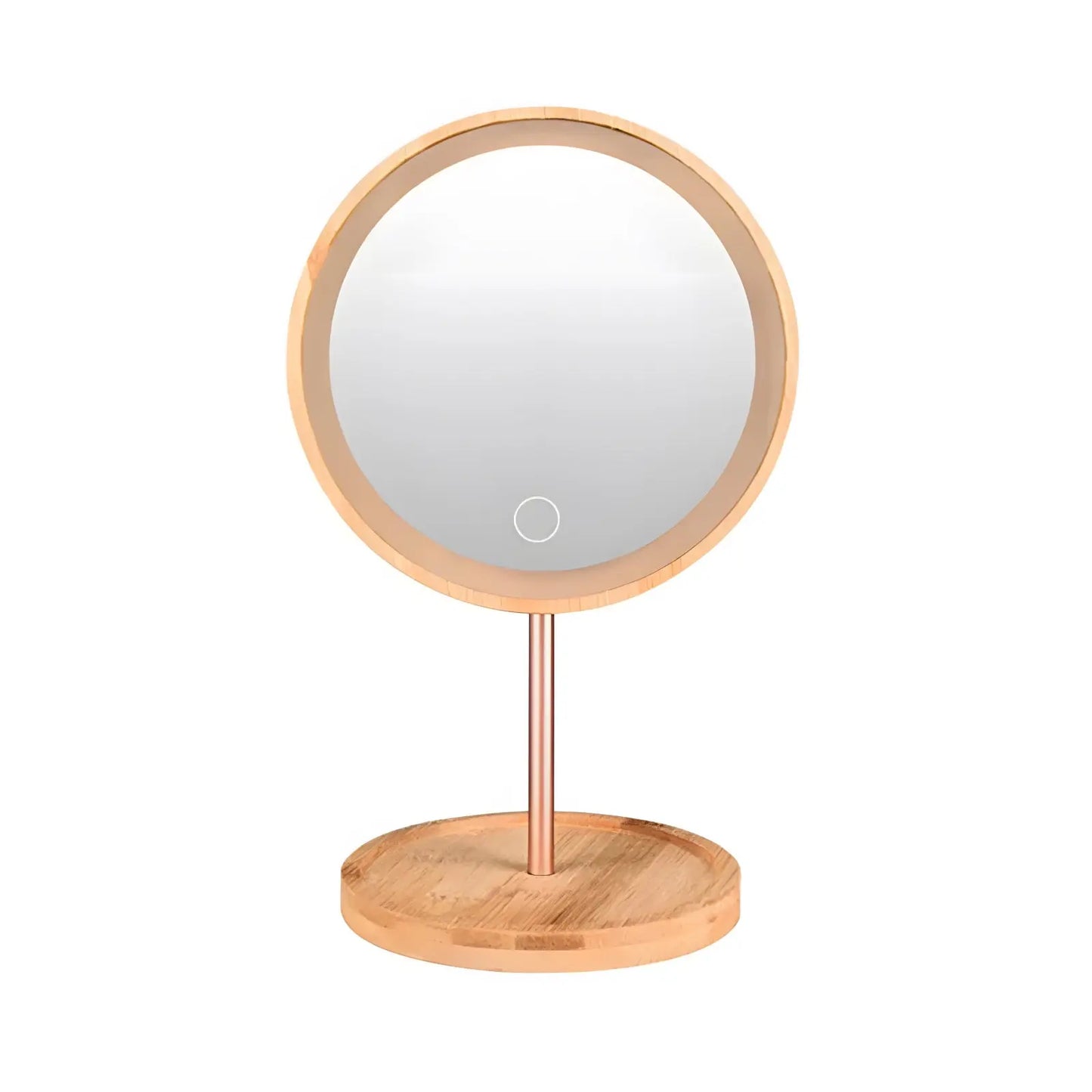Miroir sur Pied | Bois LED - Miroir émoi - Miroir sur Pied LED