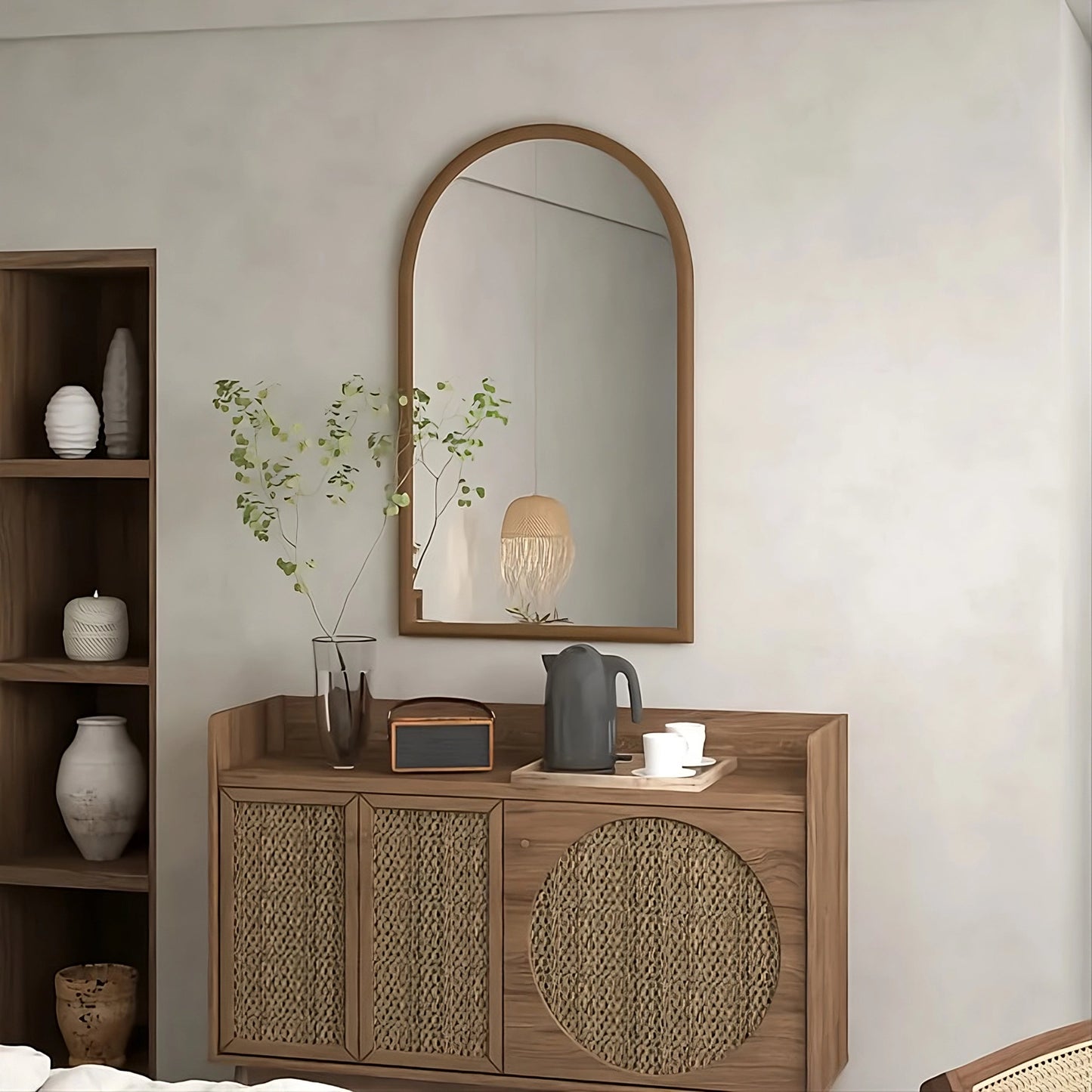 Miroir Arche | Cadre Bois - Miroir emoi