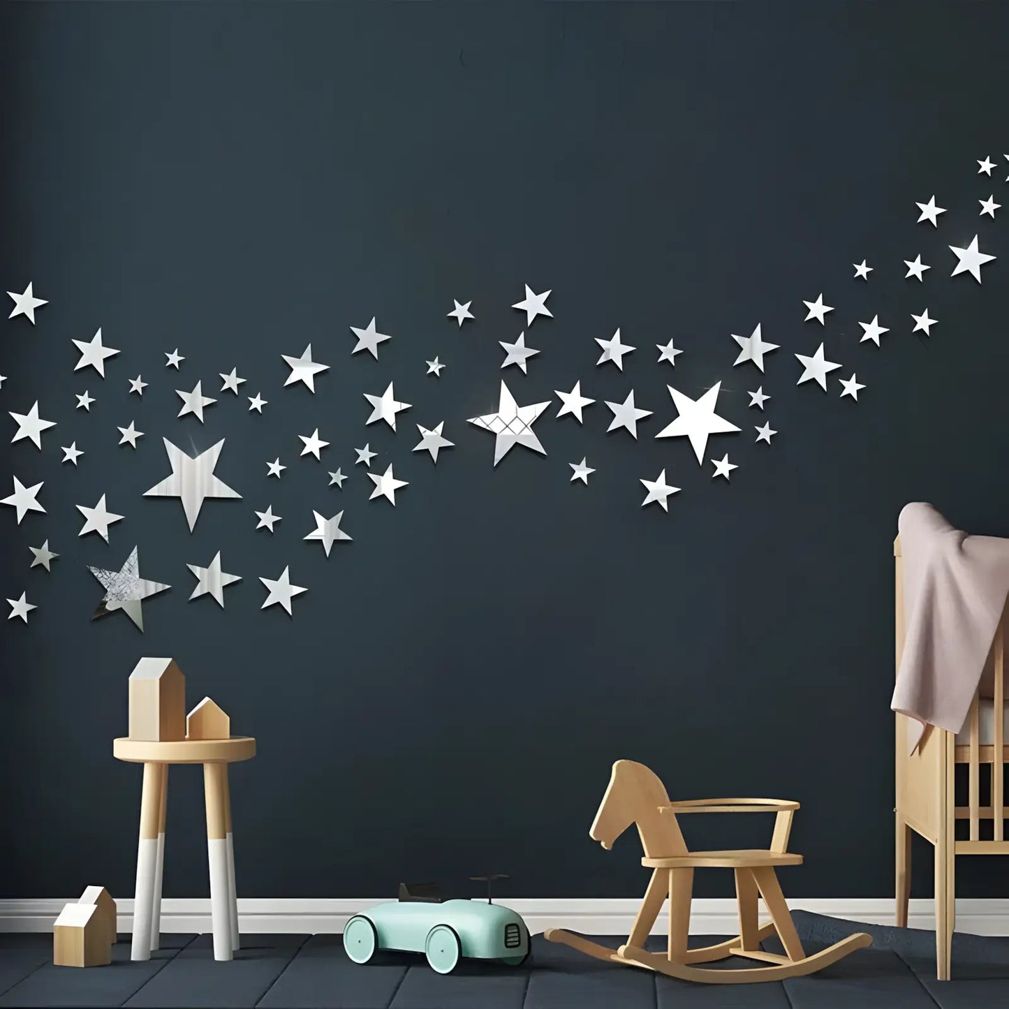 Miroir Mural | Lot Etoiles - Miroir émoi