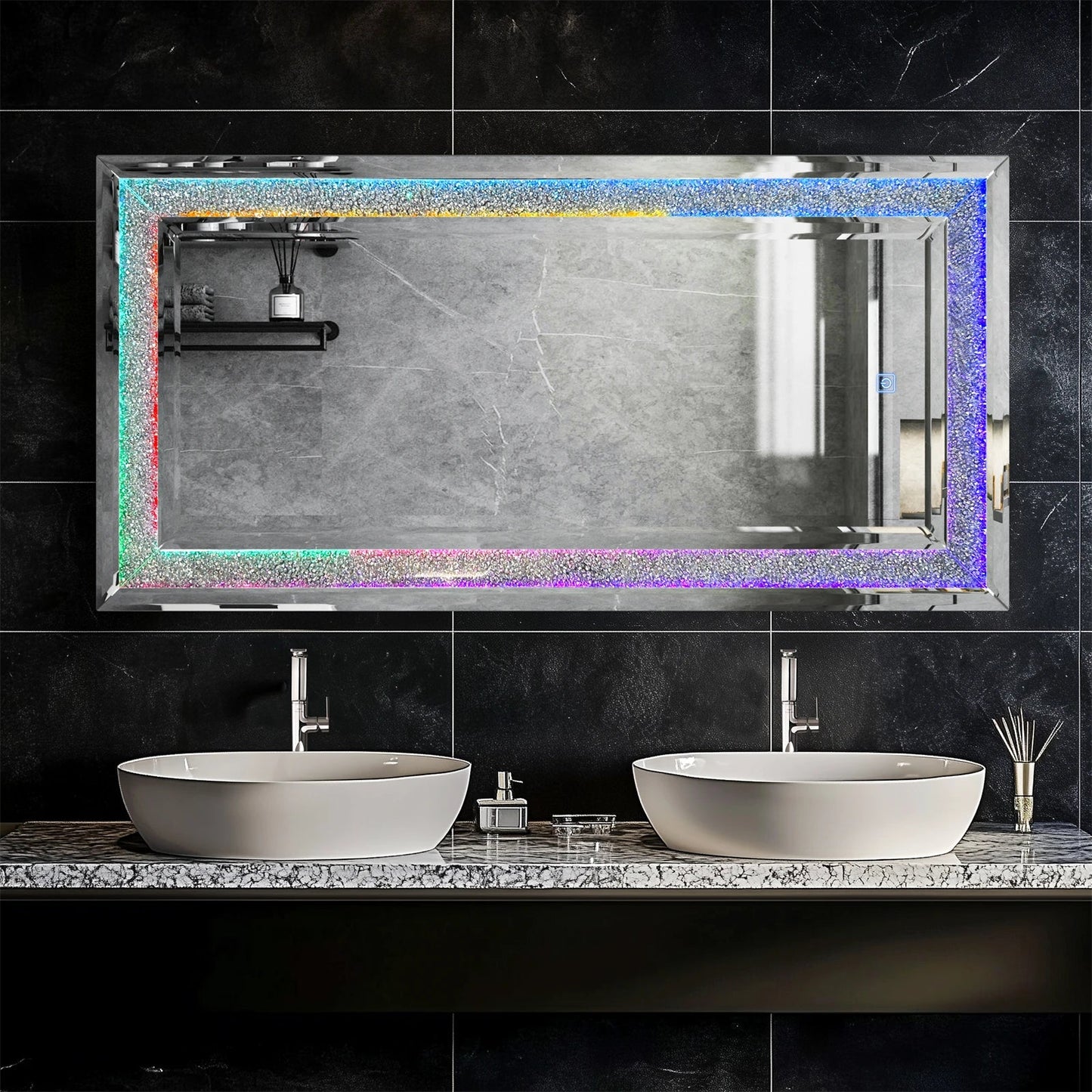 Miroir Rectangulaire | Glamour RGB Miroir émoi