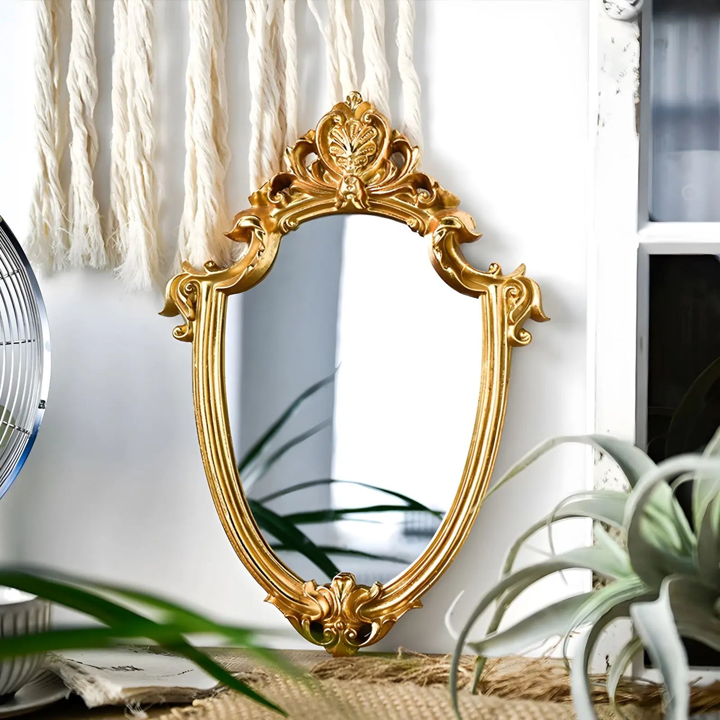 Miroir Doré | Blason - Miroir émoi - Miroir Doré Vintage