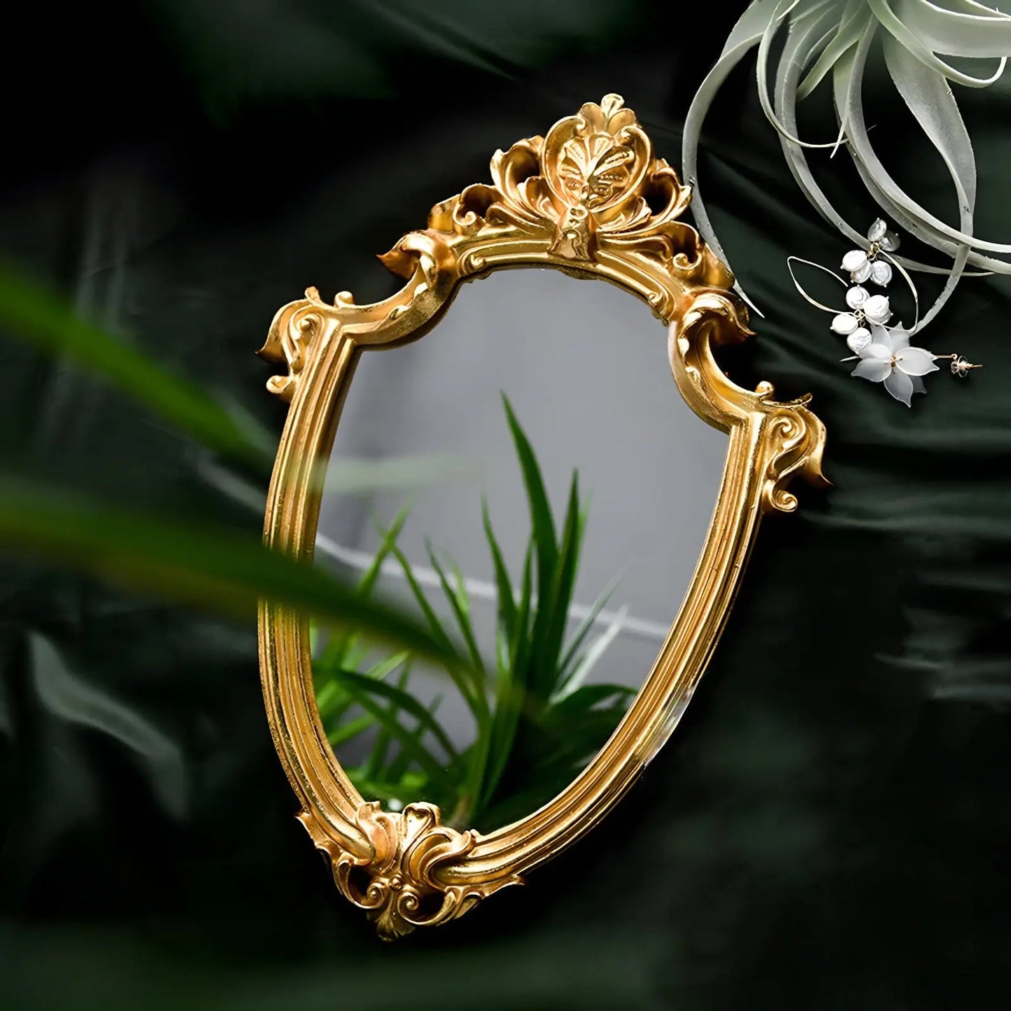 Miroir Doré | Blason - Miroir émoi - Miroir Doré Vintage