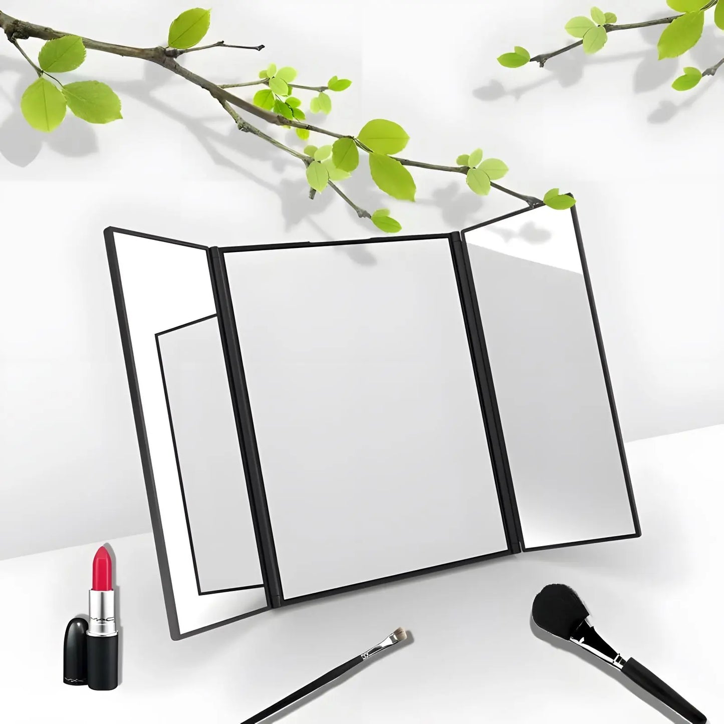 Coiffeuse | Voyage - Miroir émoi - Coiffeuse de Voyage Noir 
