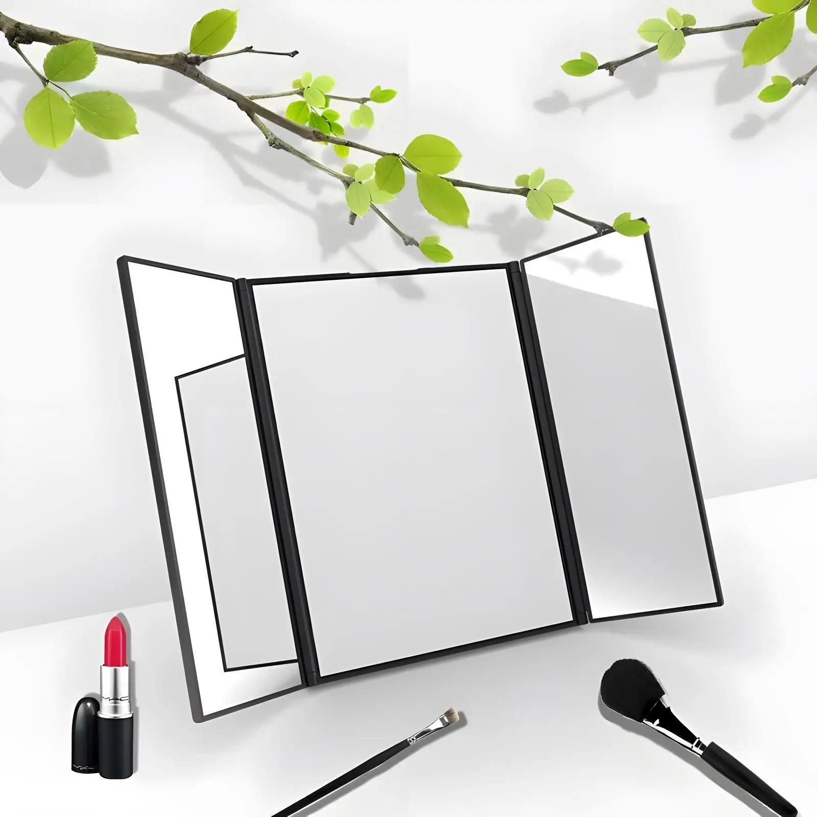 Coiffeuse | Voyage - Miroir émoi - Coiffeuse de Voyage Noir 