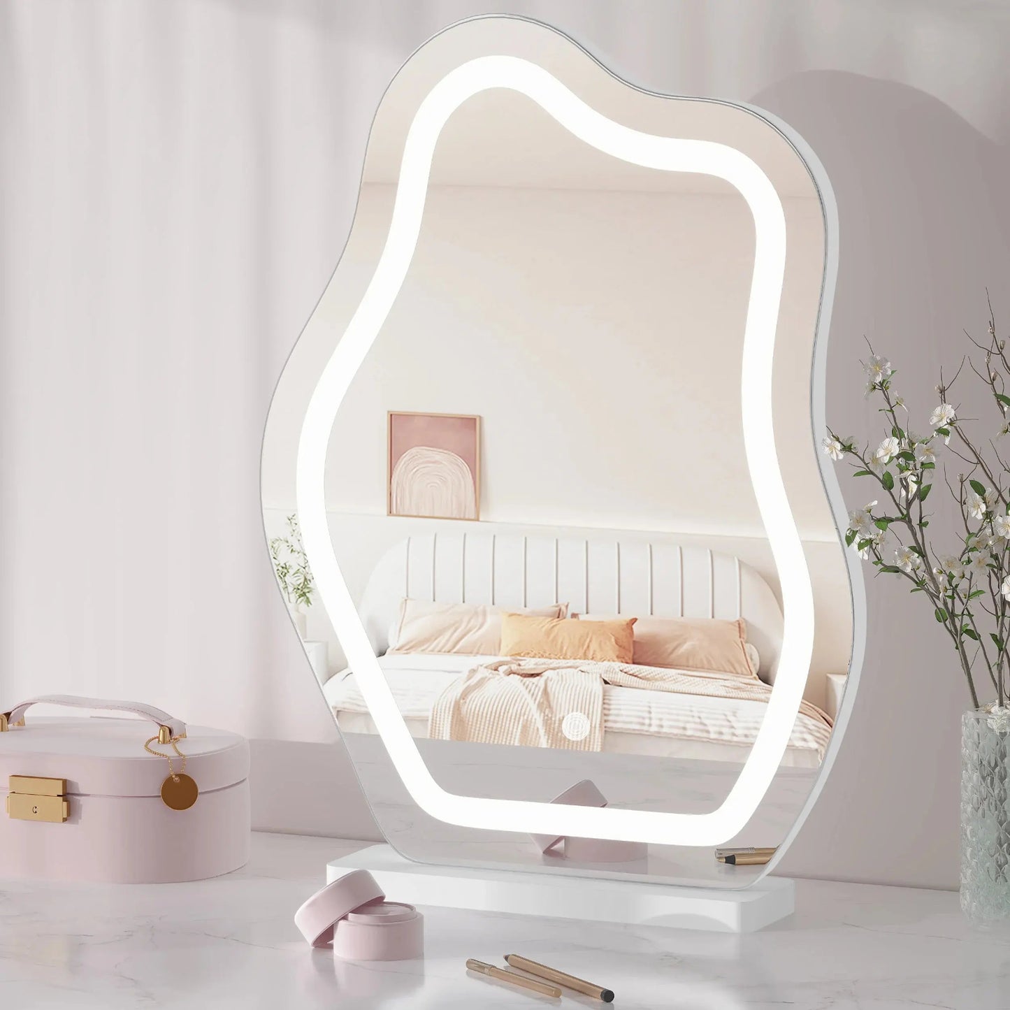 Miroir Coiffeuse LED | Nuage Miroir émoi