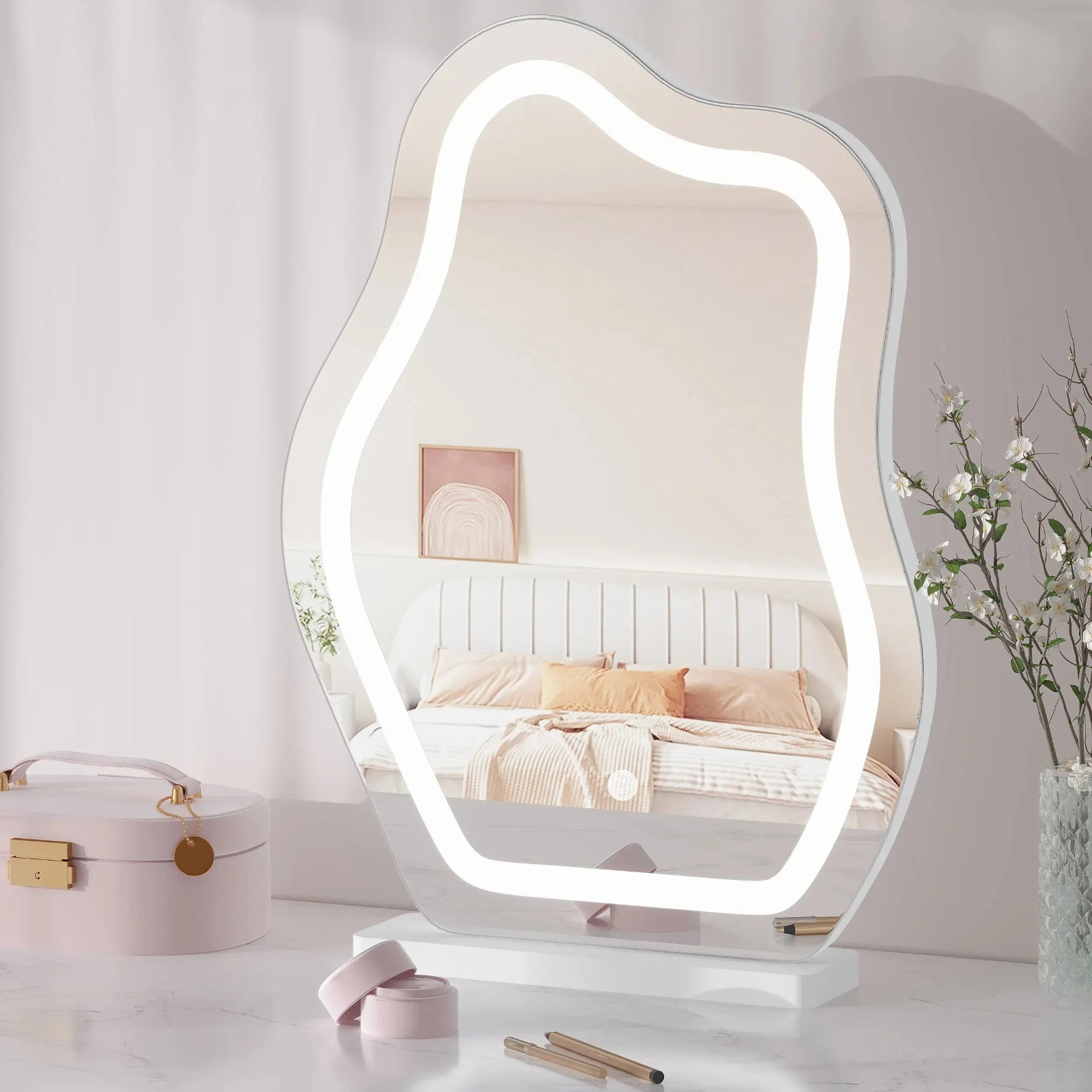 Miroir Coiffeuse LED | Nuage Miroir émoi