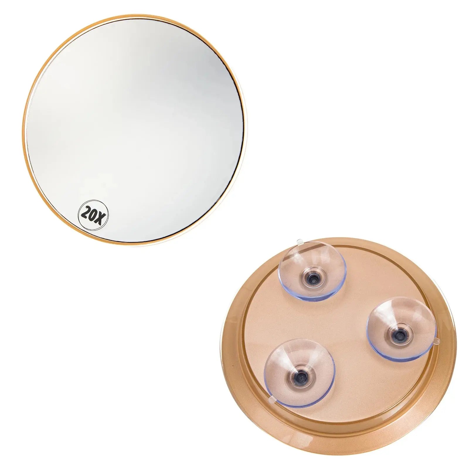 Miroir Grossissant | Ventouse x20 - Miroir émoi - Miroir Grossissant