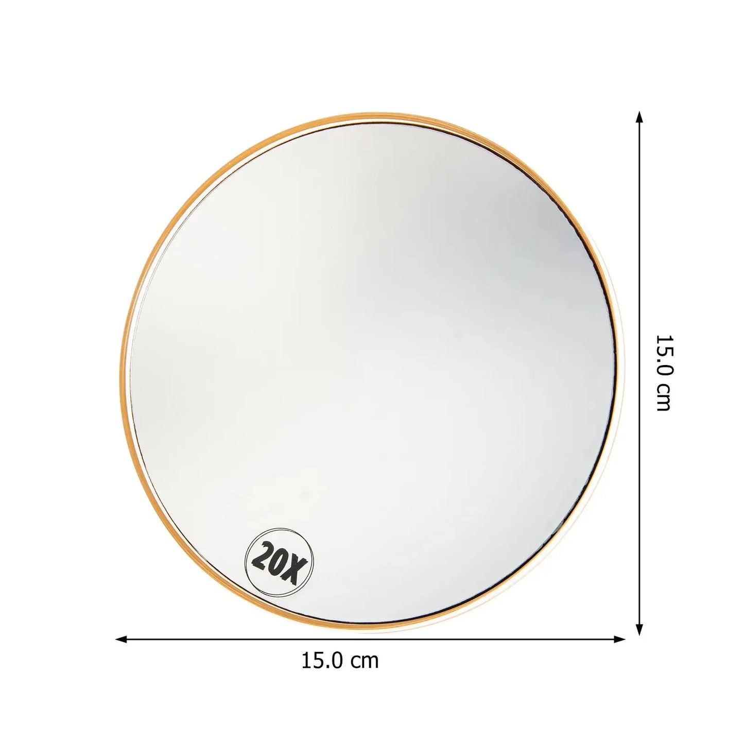 Miroir Grossissant | Ventouse x20 - Miroir émoi - Miroir Grossissant