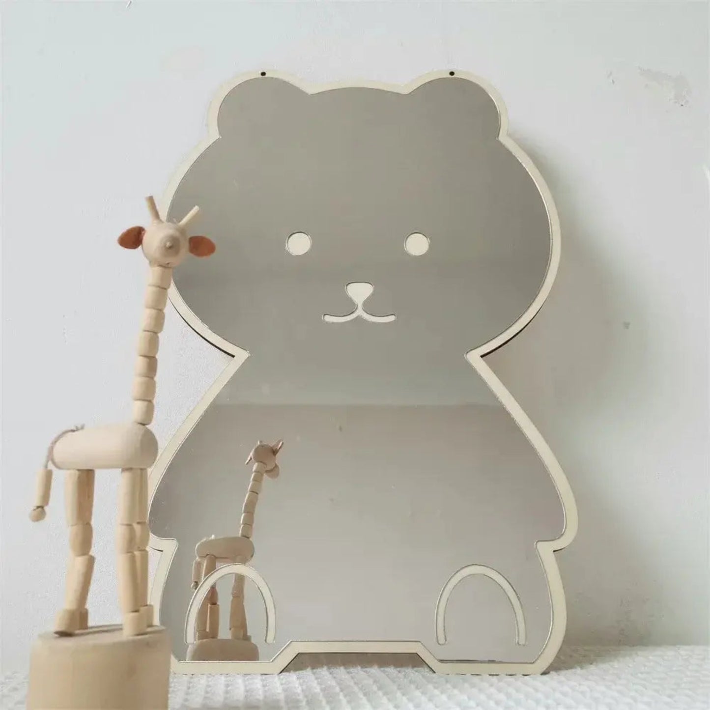 Miroir Mural Enfant | Ours Miroir émoi