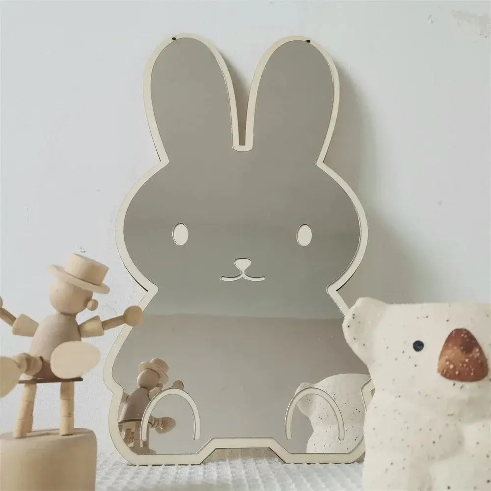 Miroir Mural Enfant| Lapin Miroir émoi