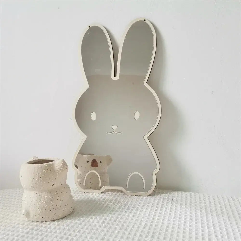 Miroir Mural Enfant| Lapin Miroir émoi