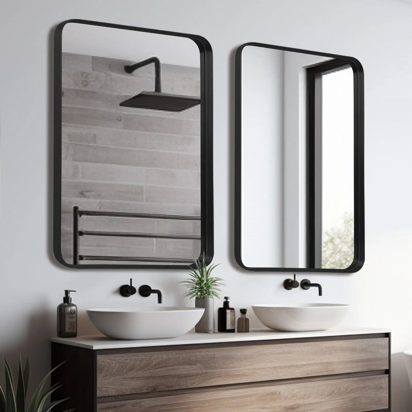 Miroir Mural Rectangulaire | Le Grand - Miroir émoi - Miroir Mural XL 
