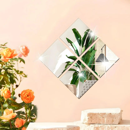 Miroir Mural Rectangulaire | Lot Carrés - Miroir émoi - Miroir Carré 